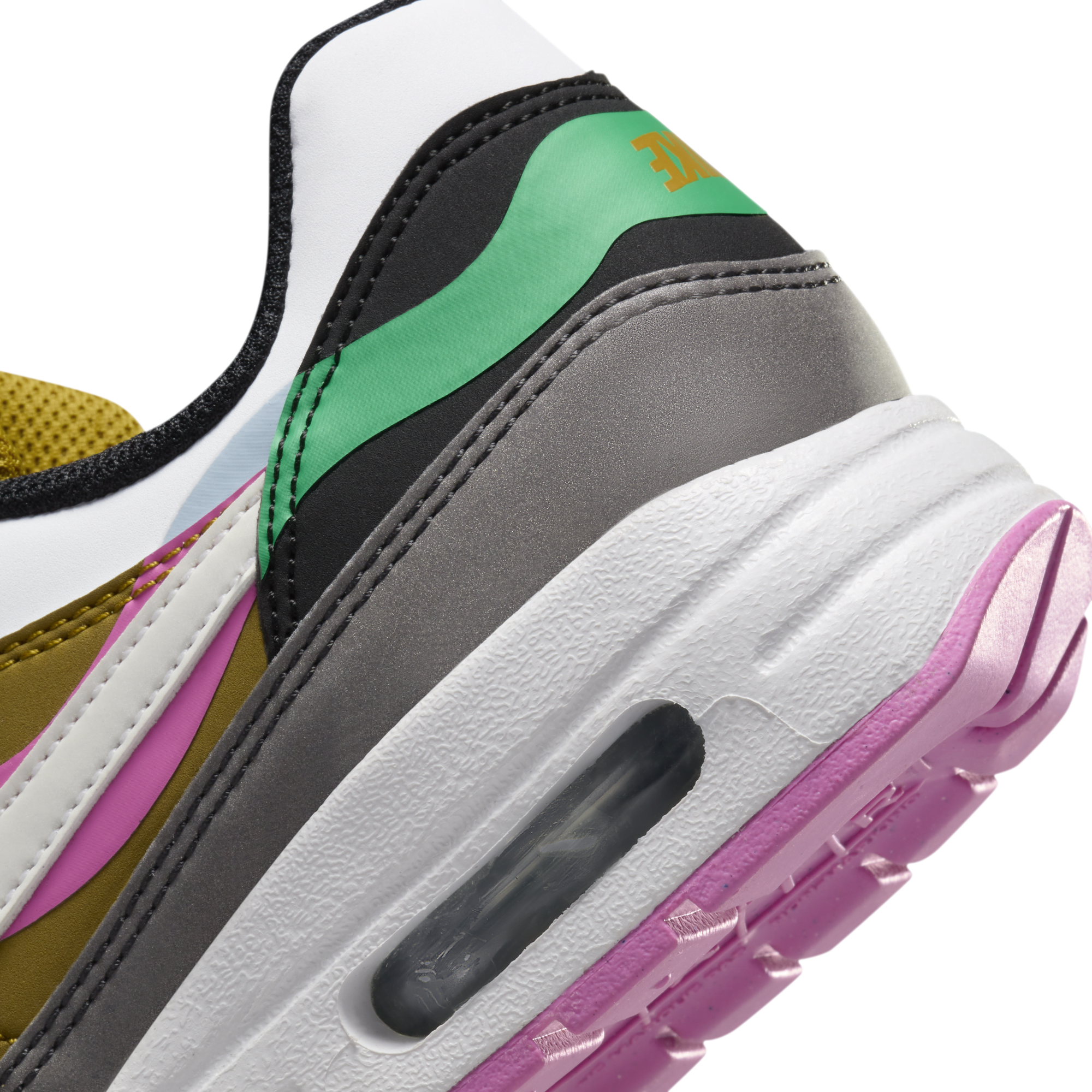 Nike air max hot sale 1 green purple