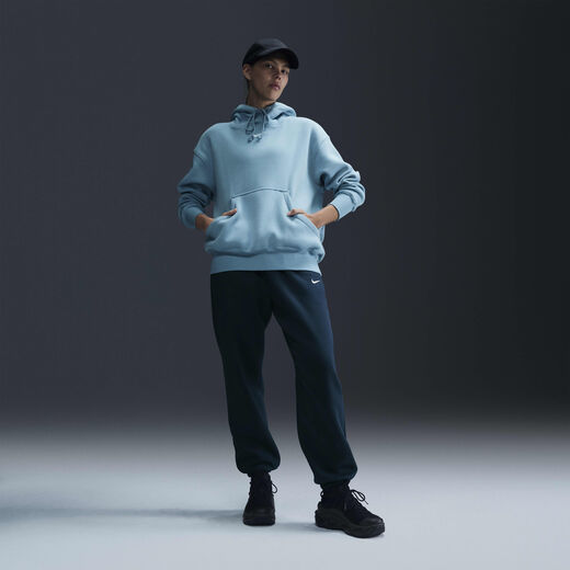 Women's Tracksuits Sale-Nike, Nike Sportswear Phoenix Fleece, Women's High-Waisted Oversized Tracksuit Bottoms