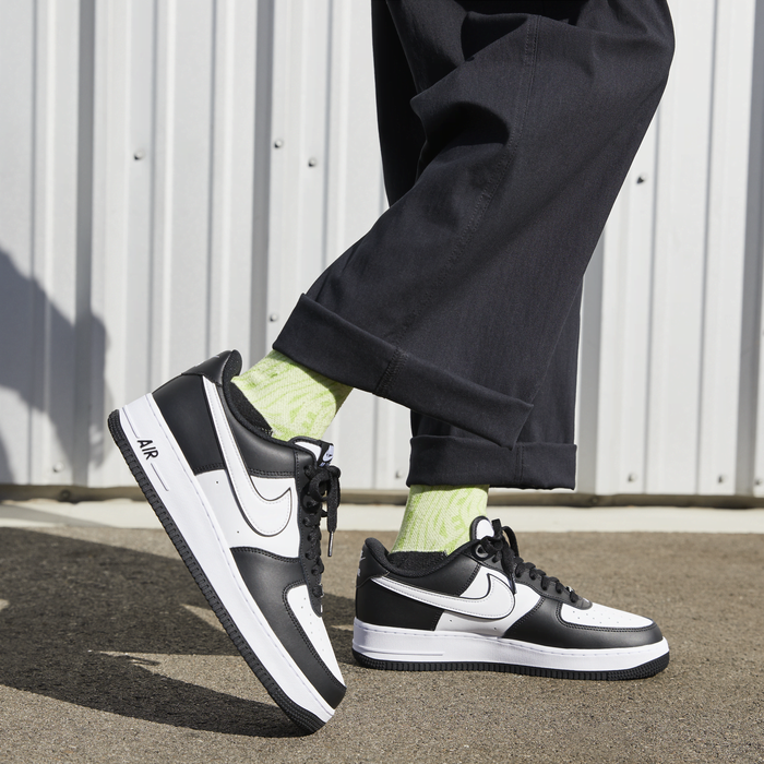 Air force 1 top 07 lv8 black toe