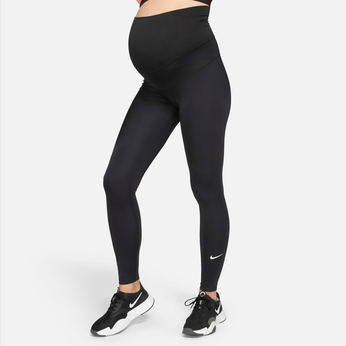 Buy Nike One (M) Women's High-Waisted Leggings (Maternity) Black