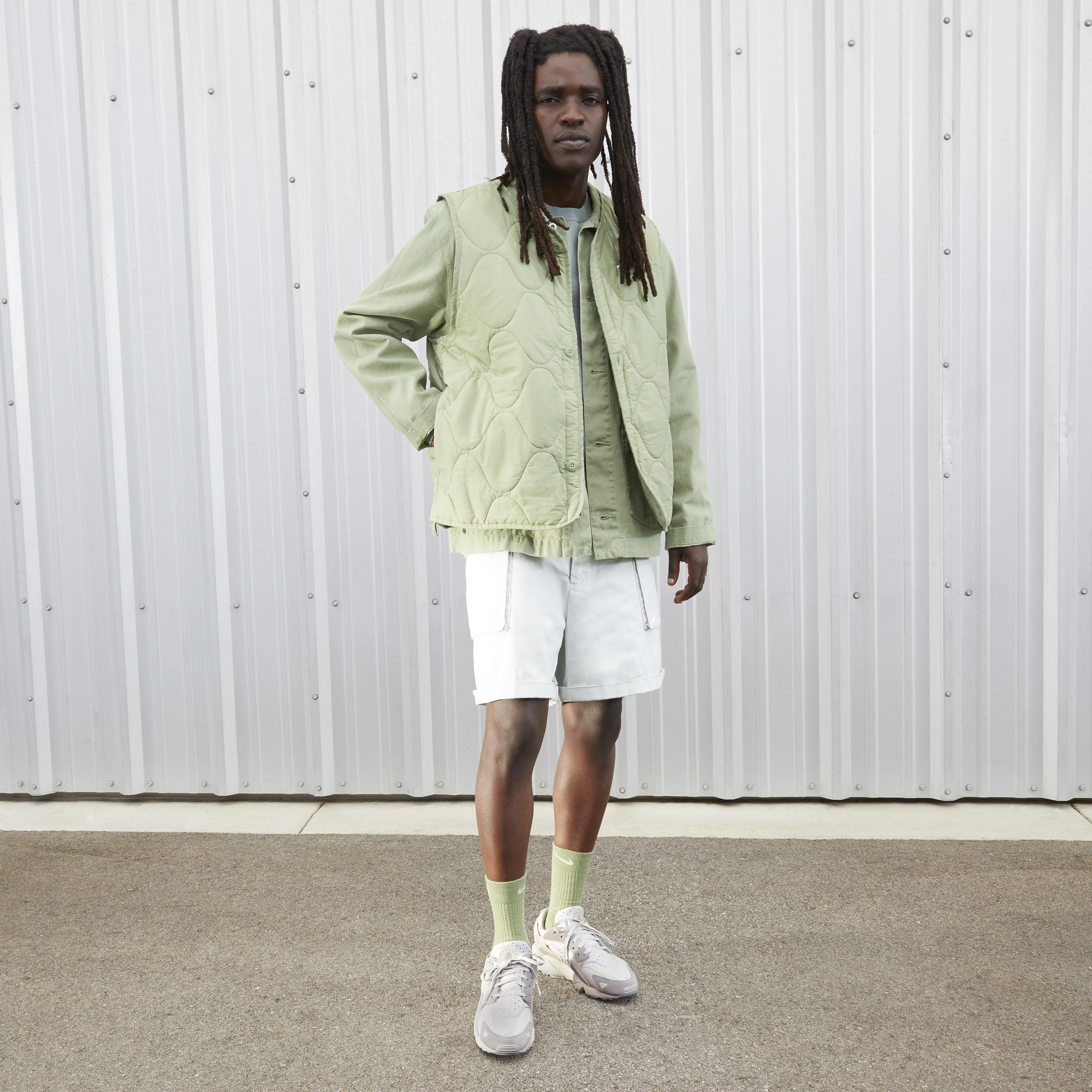 Men wearing white huaraches outlet