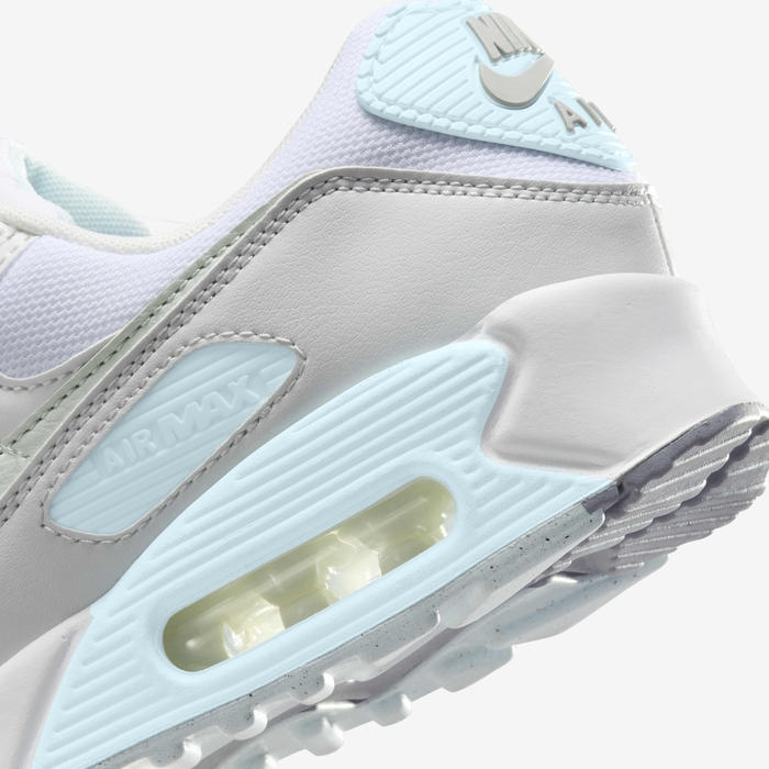 Nike Shoes Air Max Blue Grey Nike Air Max 90 GS Boys 6Y Womens 9/40