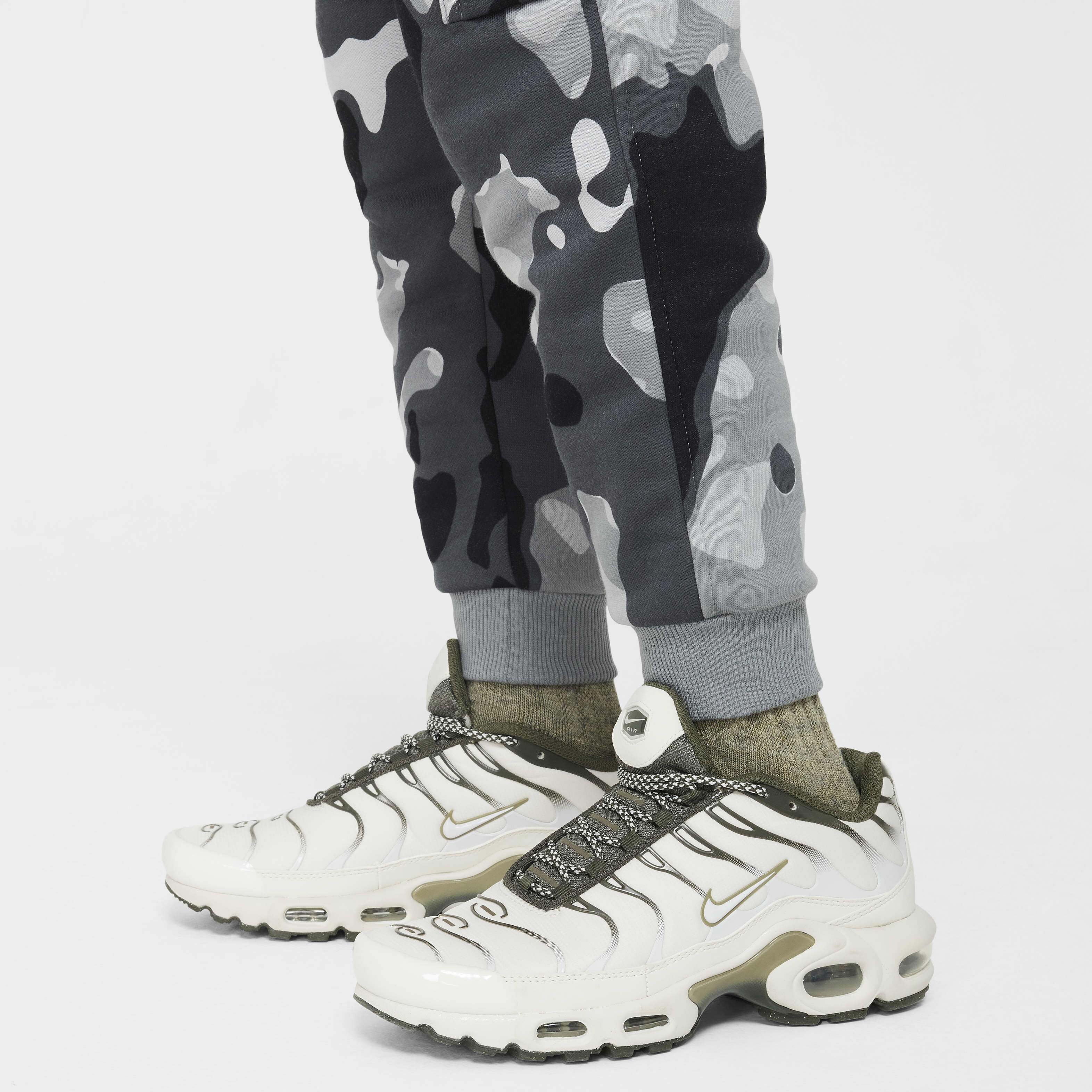 Buy Nike Sportswear Club Fleece Older Kids Camo Cargo Trousers Nike Saudi Official