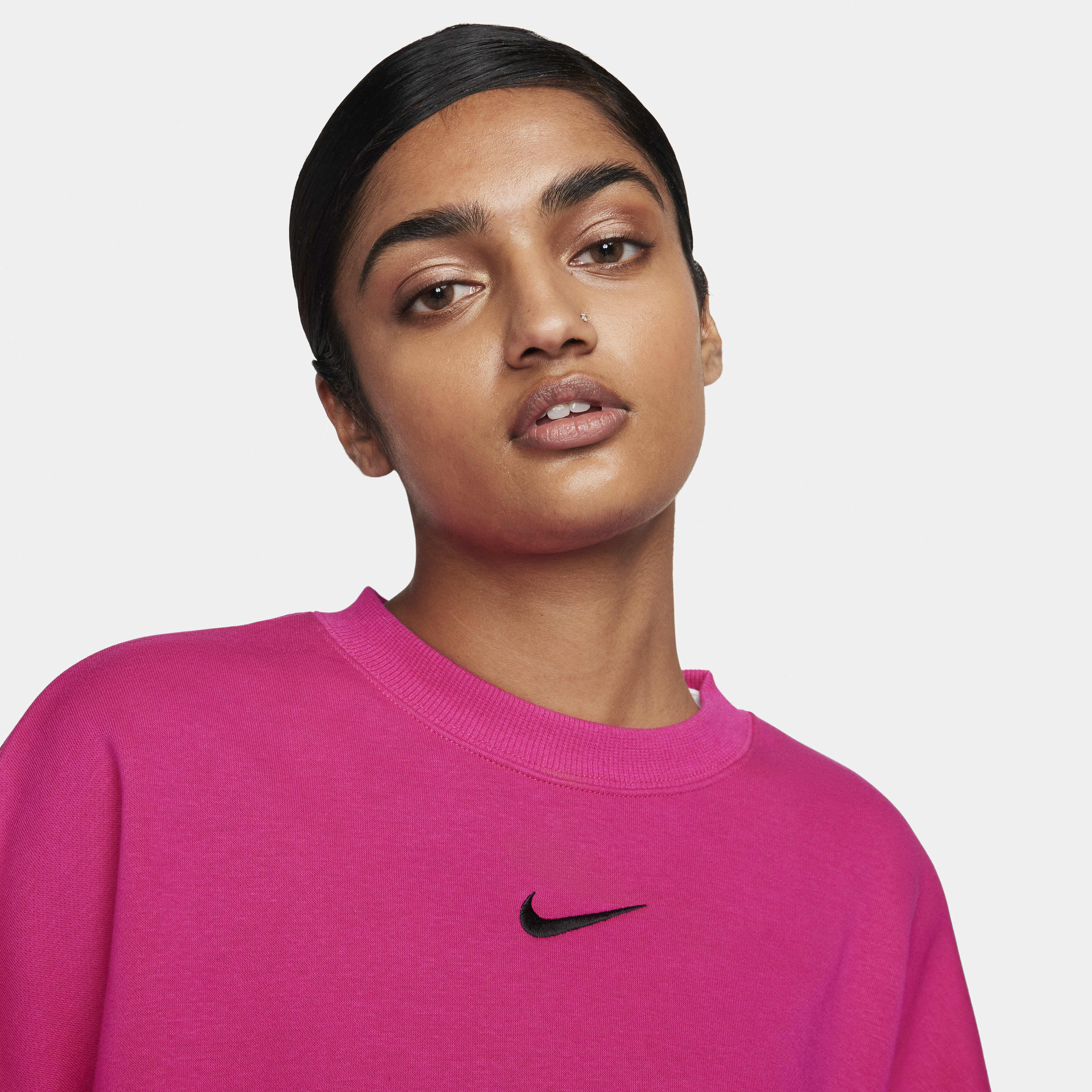 Buy Nike Sportswear Phoenix Fleece Women s Over Oversized Crew Neck Sweatshirt Nike Saudi Official