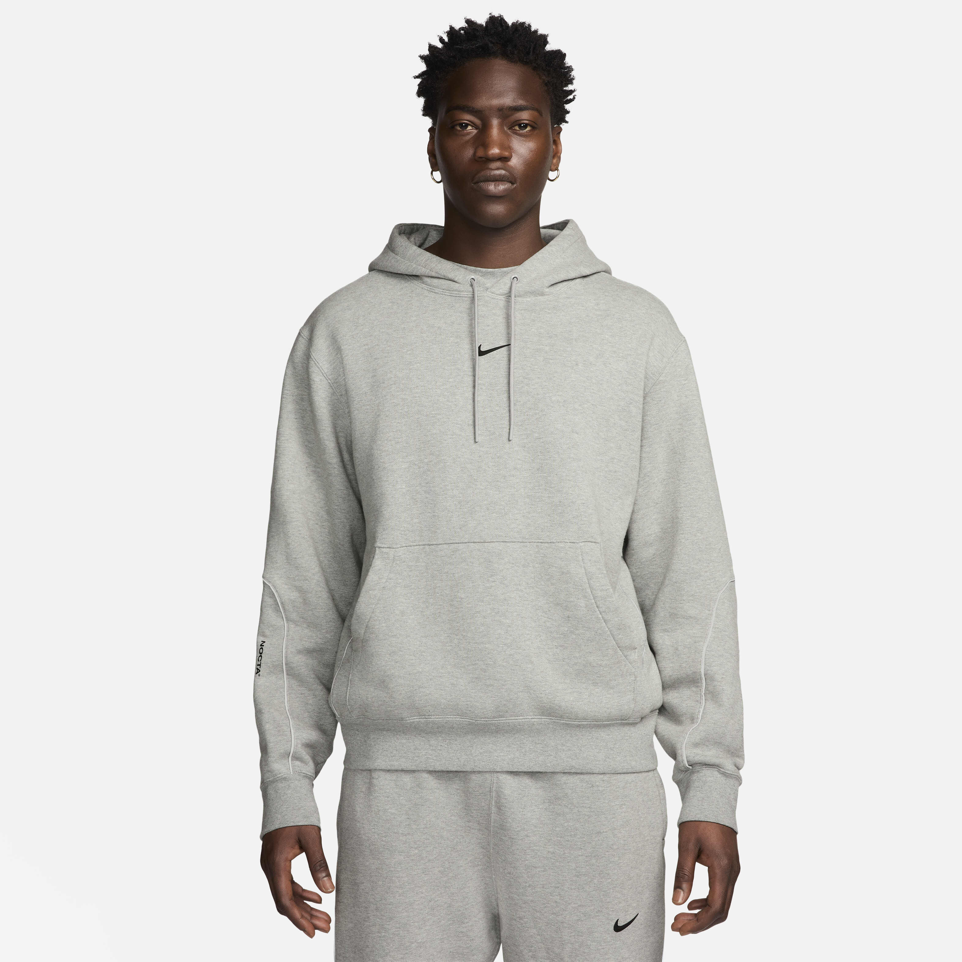 Buy NOCTA NOCTA Fleece CS Hoodie - Dark Grey Heather/Matte