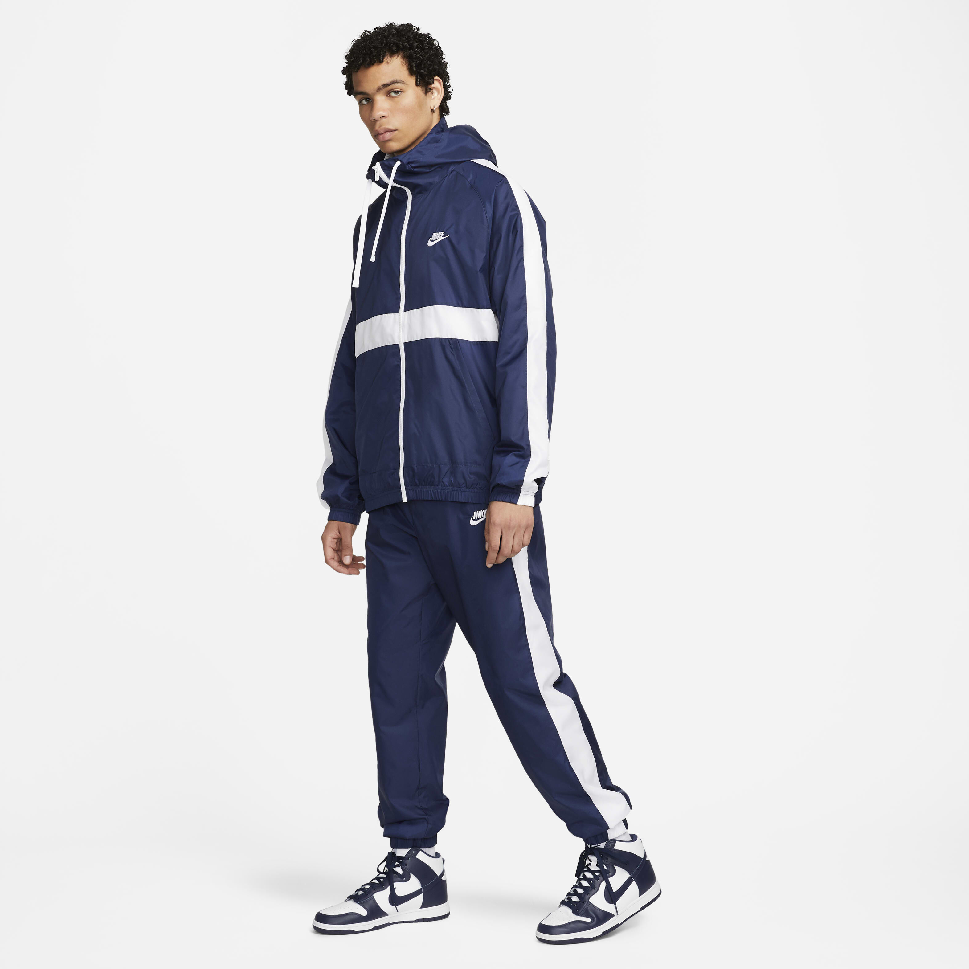 Nike hooded tracksuit mens shop