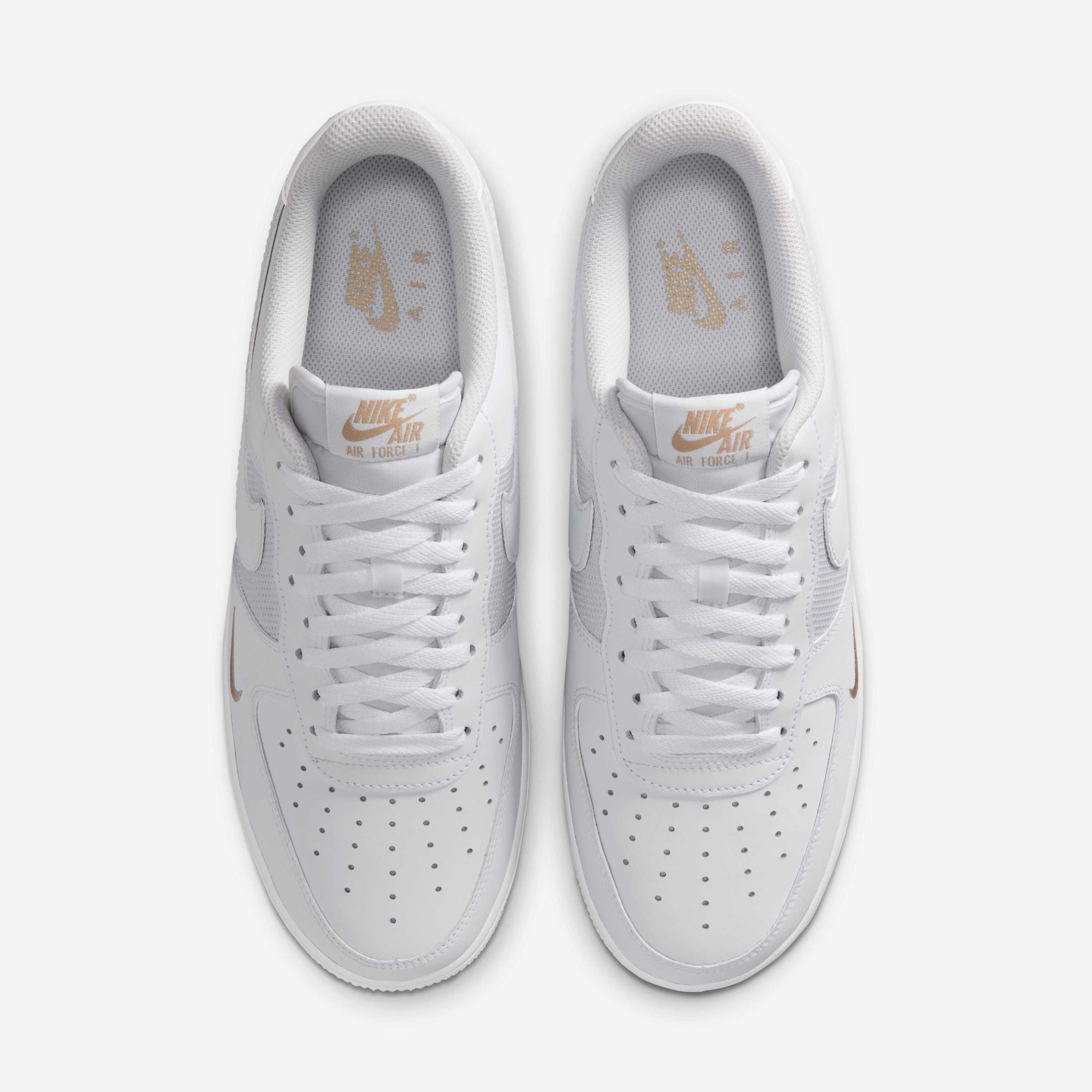 white & silver air force 1 lv8 ksa trainers