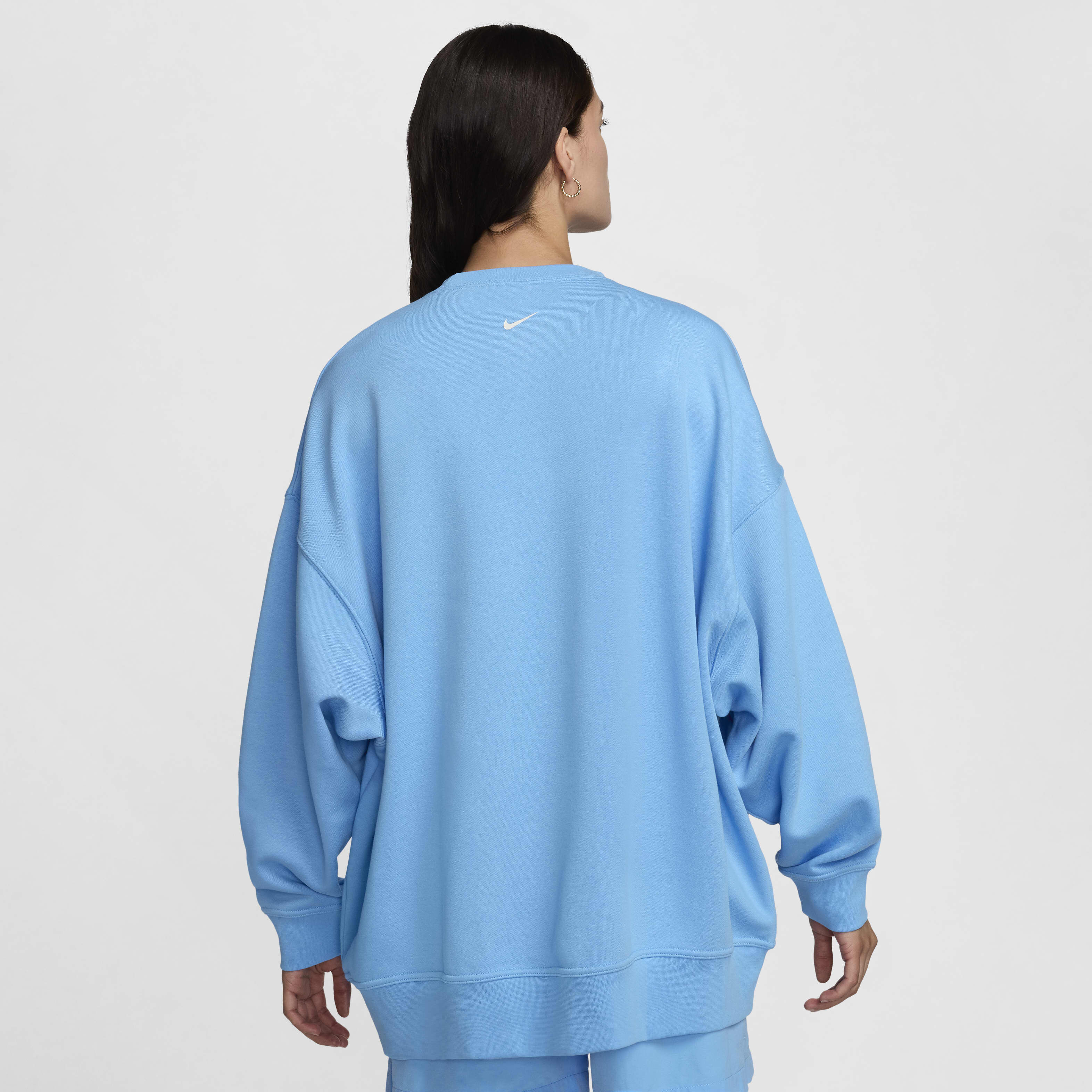 新品！NIKE AIR Fleese Crewneck Pweat Blue Nike Air Fleece Crew Sweatshirt 'Blue' FB7204-480