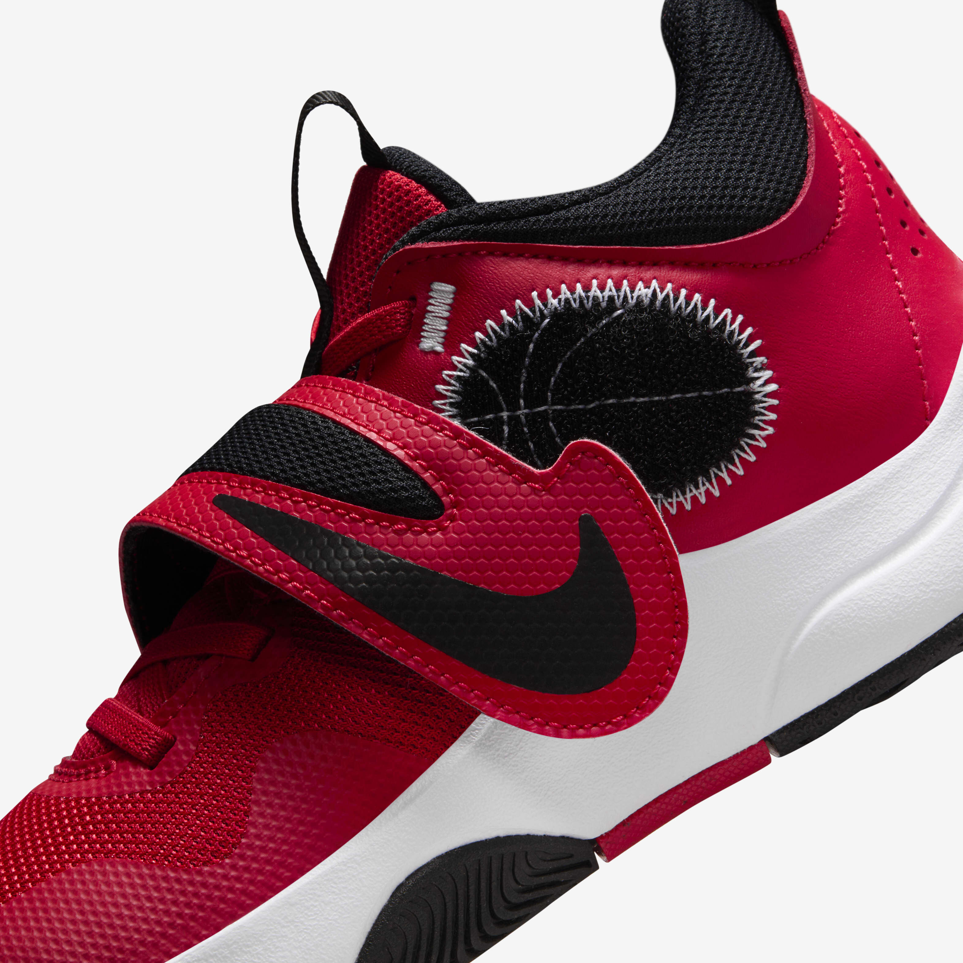Nike team hustle red and black clearance