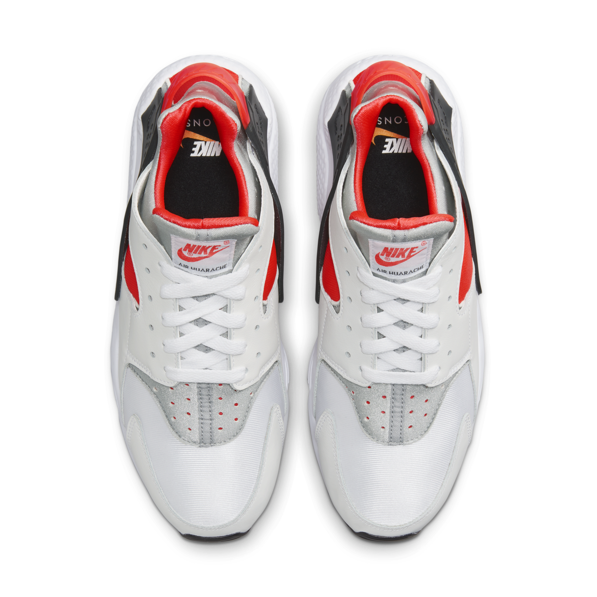 Nike air huarache 5 mens new arrivals silver
