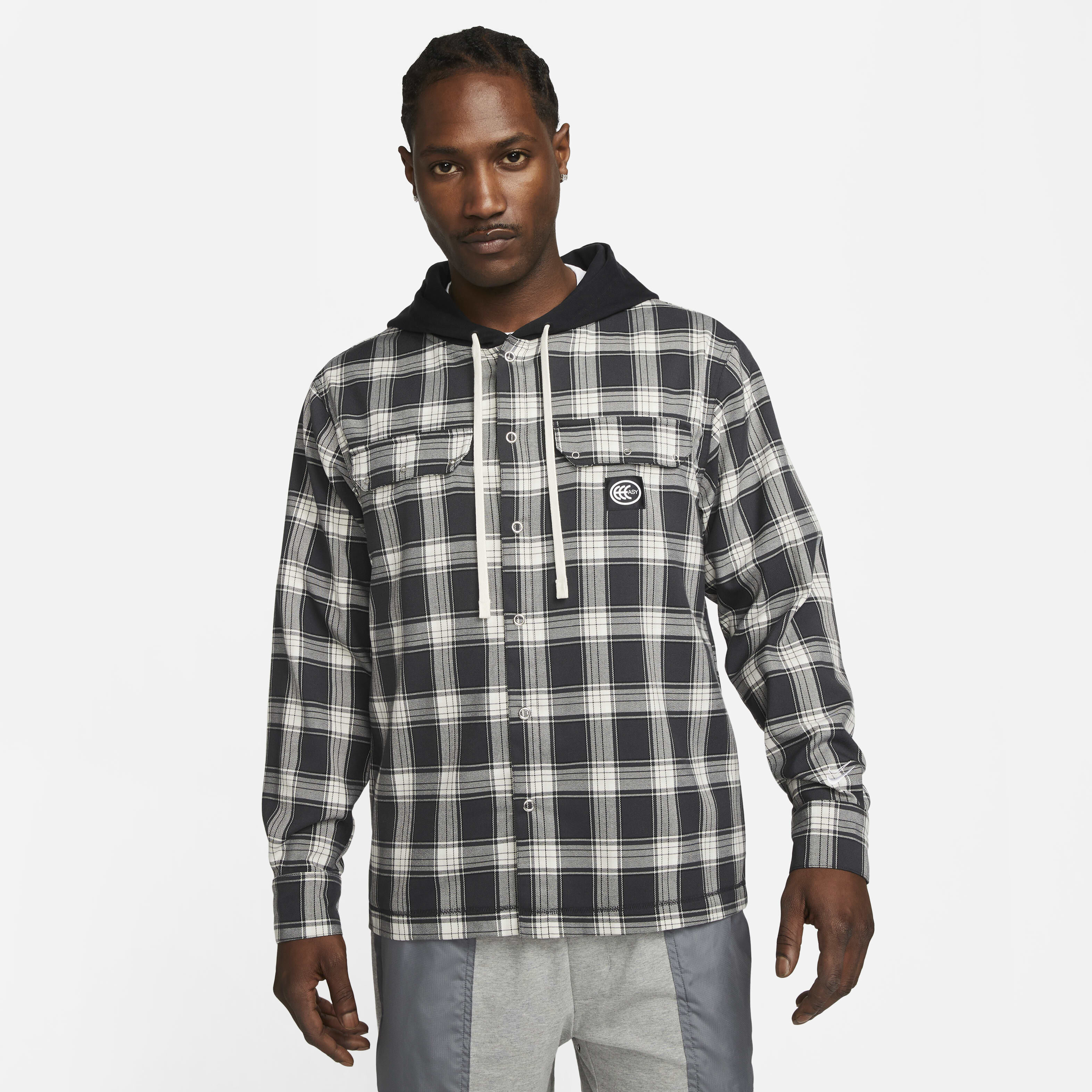 Buy Kevin Durant Men s Hooded Basketball Flannel Nike Saudi Official