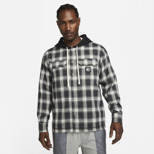 Jackets & Gilets-Nike, Kevin Durant, Men's Hooded Basketball Flannel