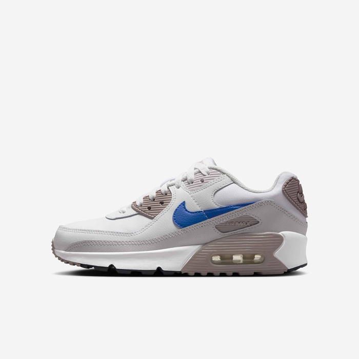 Buy Nike Air Max 90 Older Kids' Shoes White/College Grey/Summit