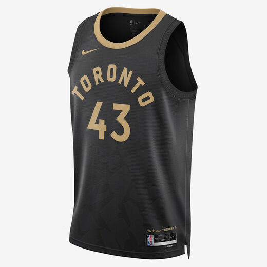Kits & Jerseys-Nike, Toronto Raptors City Edition, Nike Dri-FIT NBA Swingman Jersey