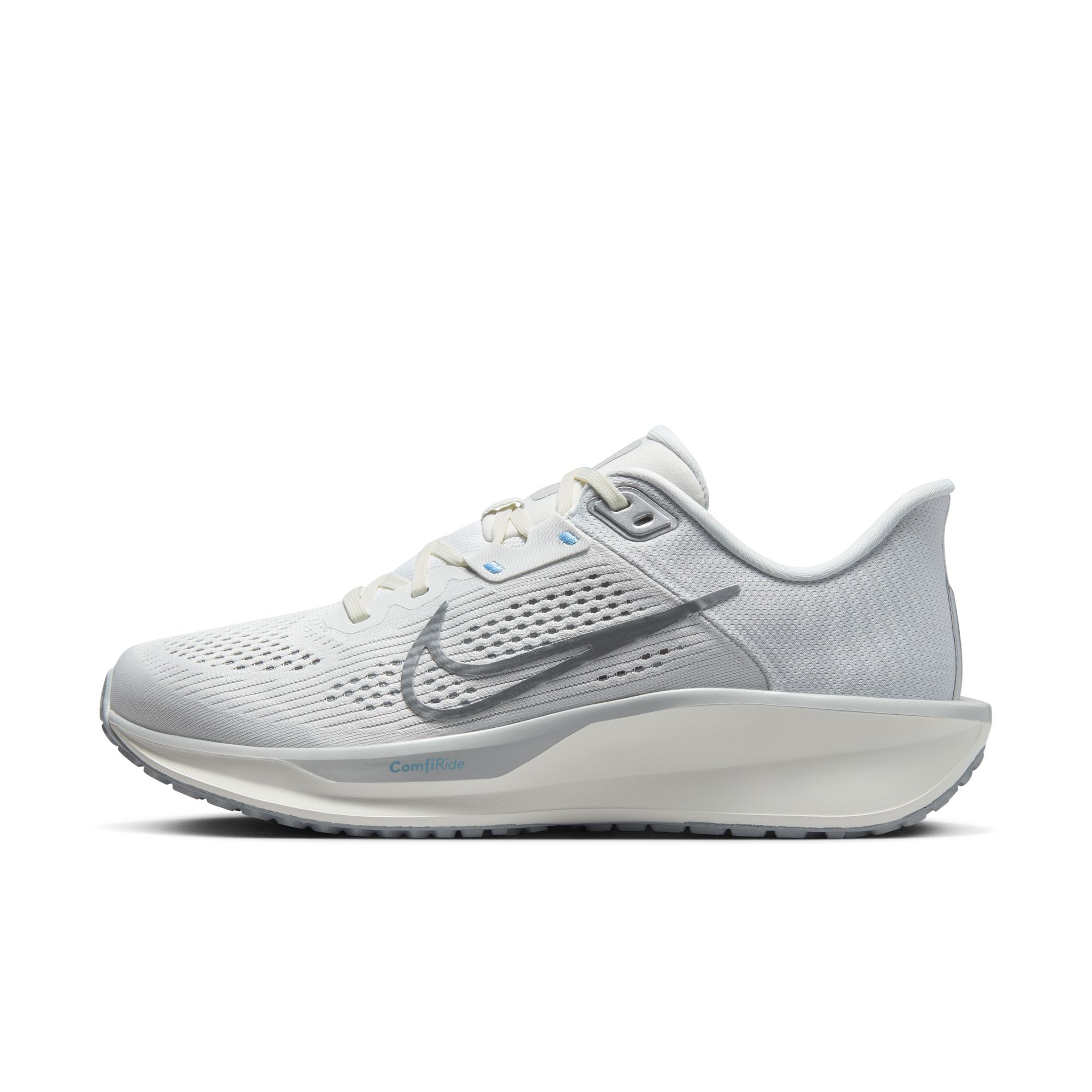 Buy Nike Quest 6 Women s Road Running Shoes Photon Dust Light Smoke Grey Psychic Blue Nike Saudi Official