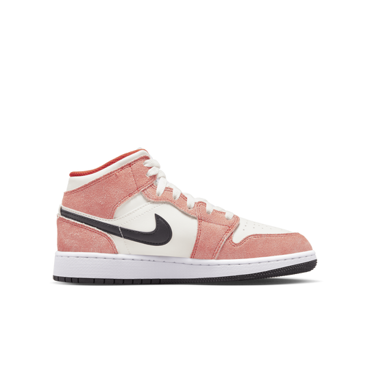 Air jordan 1 discount mid orange femme