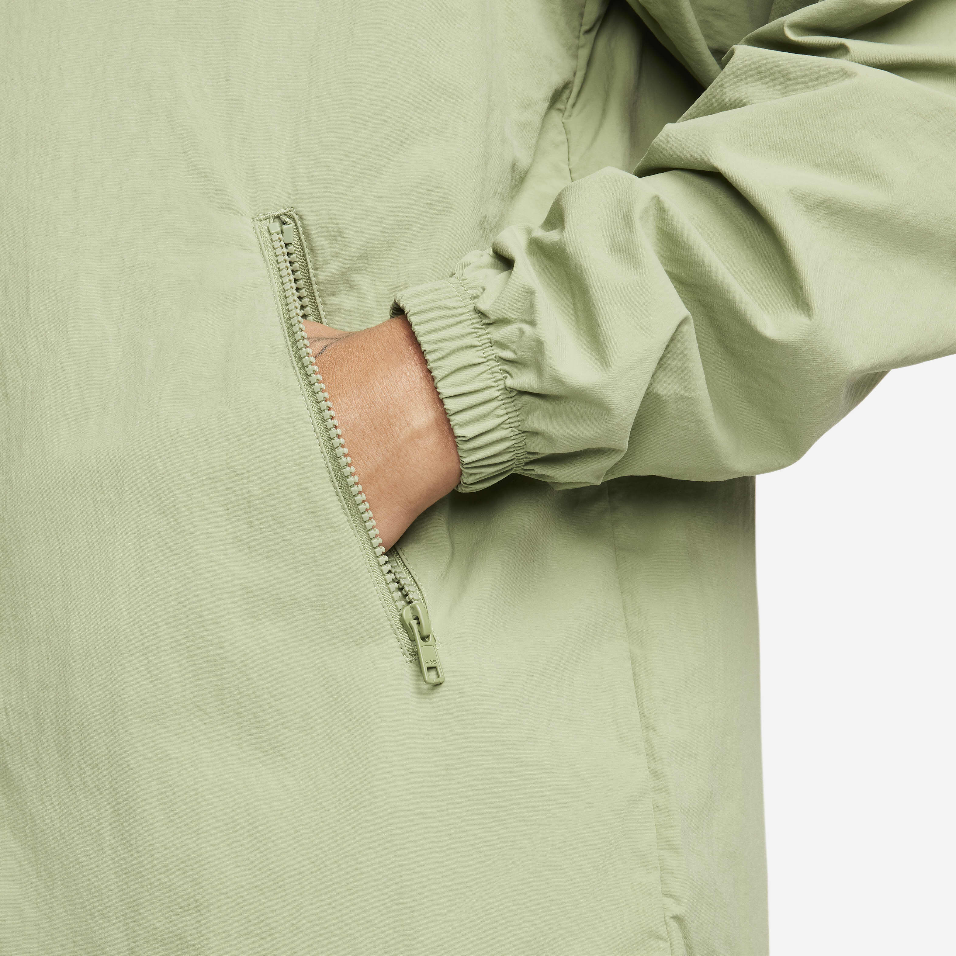 日本に Nike Buy Club Green/White Oil - Jacket Woven Full-Zip Men's パンツ