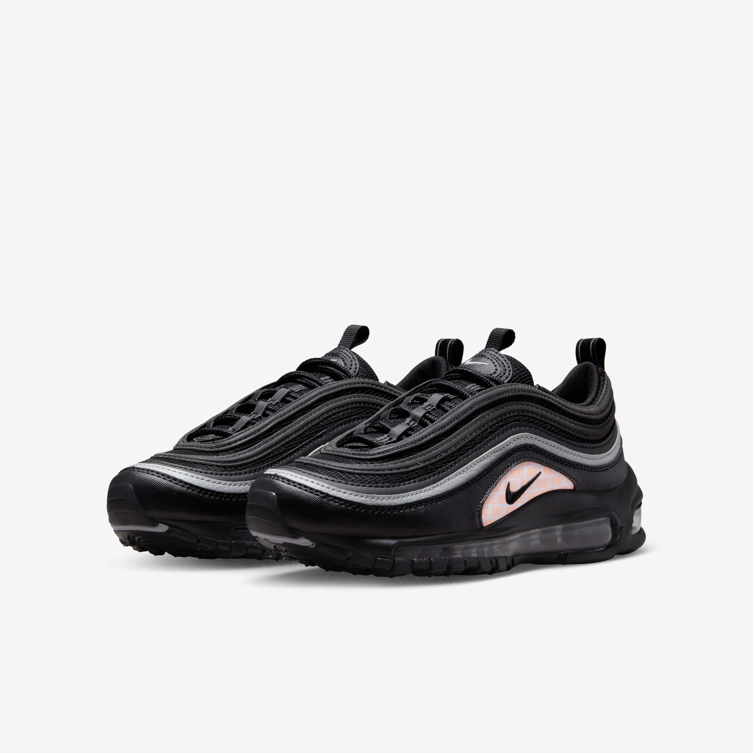 Buy Nike Air Max 97 Older Kids Shoes Black Doll Sunset Glow Nike Saudi Official