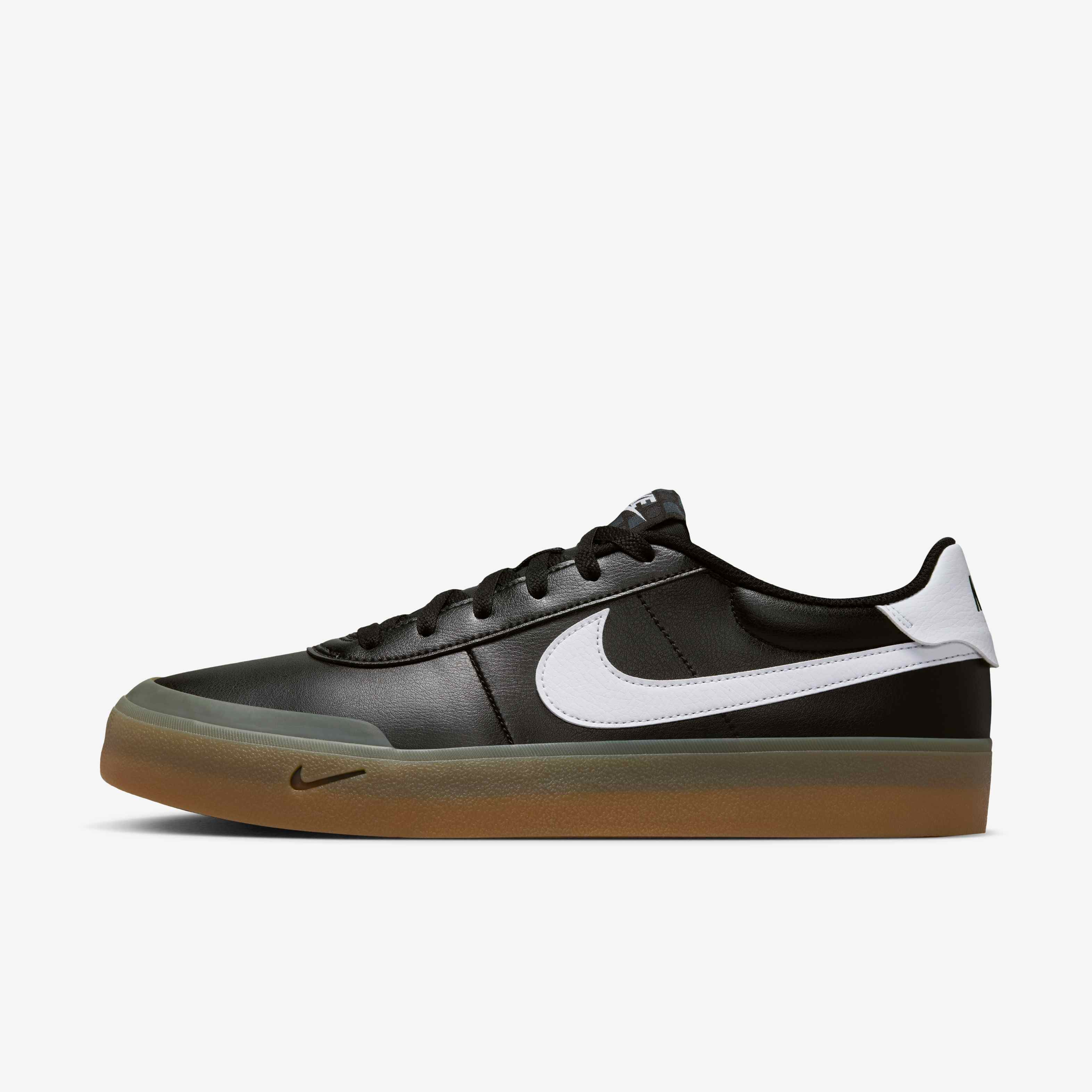 Buy Nike Court Shot Men's Shoes Black/Gum Light Brown/White