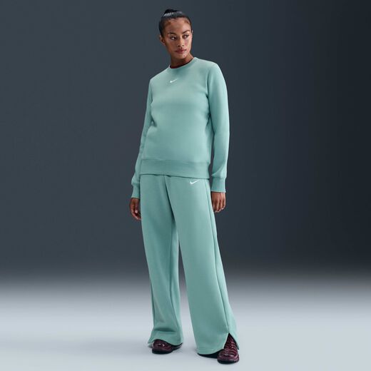 بناطيل وبناطيل شد-نايكي, نايكي سبورتسوير فينيكس فليس, سروال عالي الخصر بقصة ساق واسعة للنساء