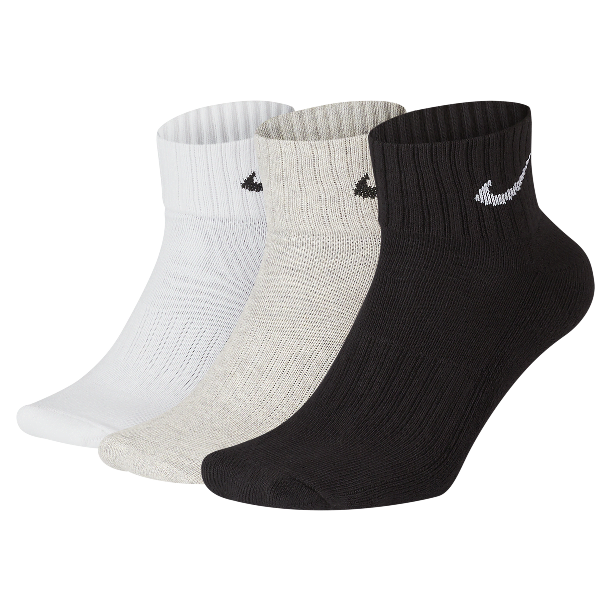 Shop Nike Cushioned Ankle Socks 3 Pairs Nike KSA