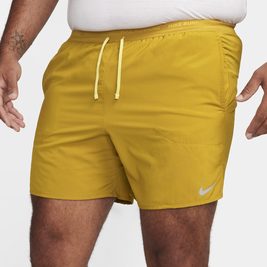Nike yellow running deals shorts