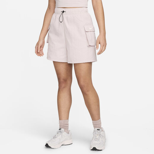 Shorts-Nike, Nike Sportswear Essential, Women's Woven High-Waisted Shorts