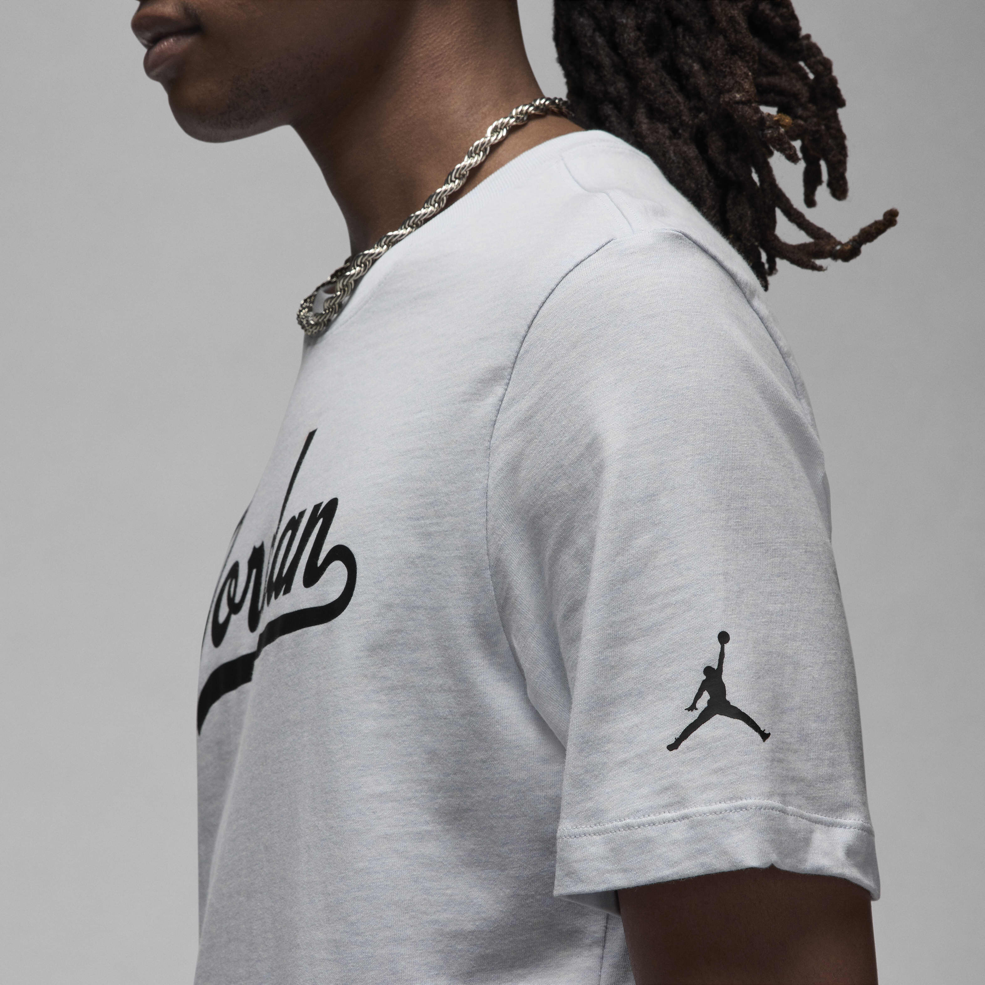 Buy Jordan Flight MVP Men's T-Shirt - Pure Platinum/Black