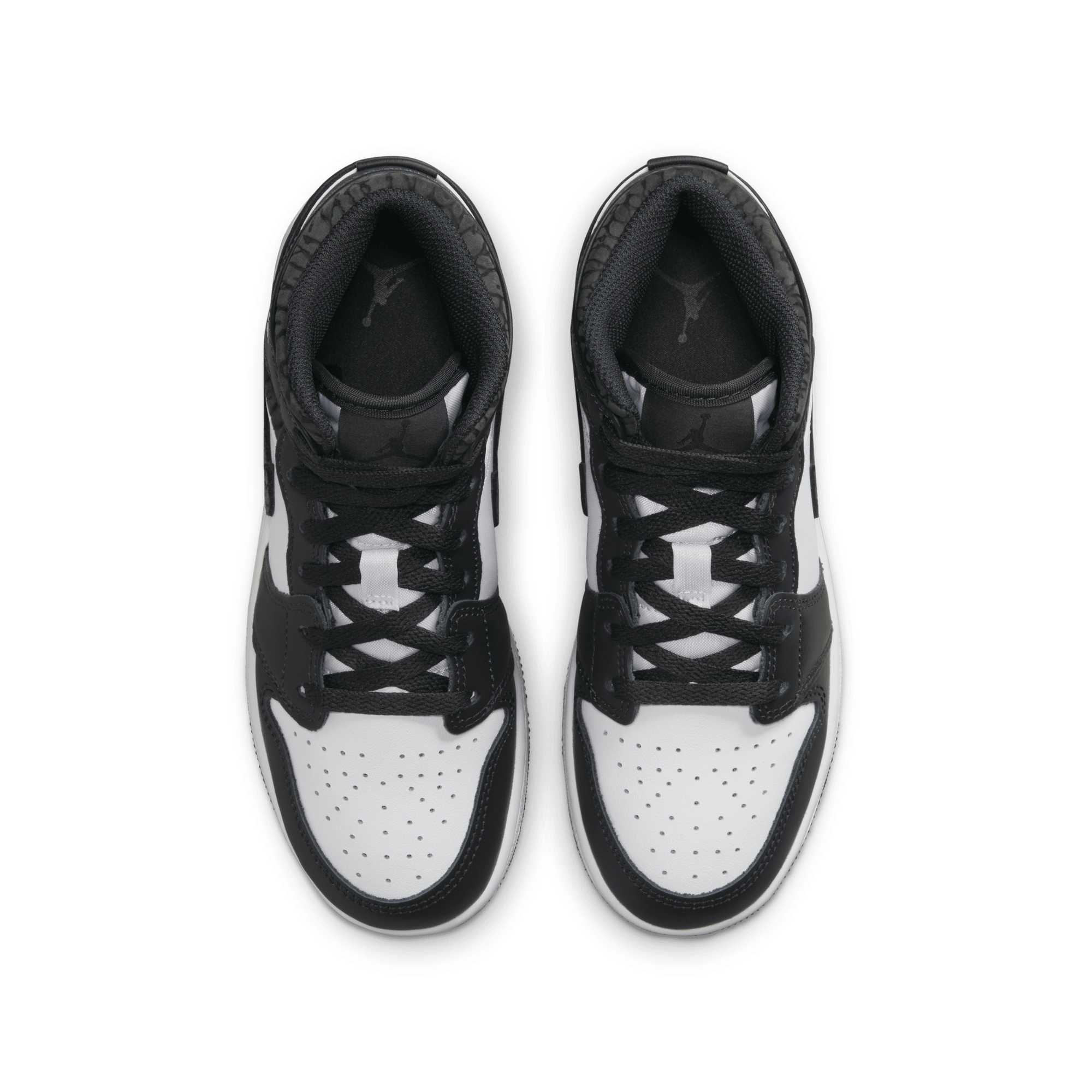 air jordan 1 mid gs panda