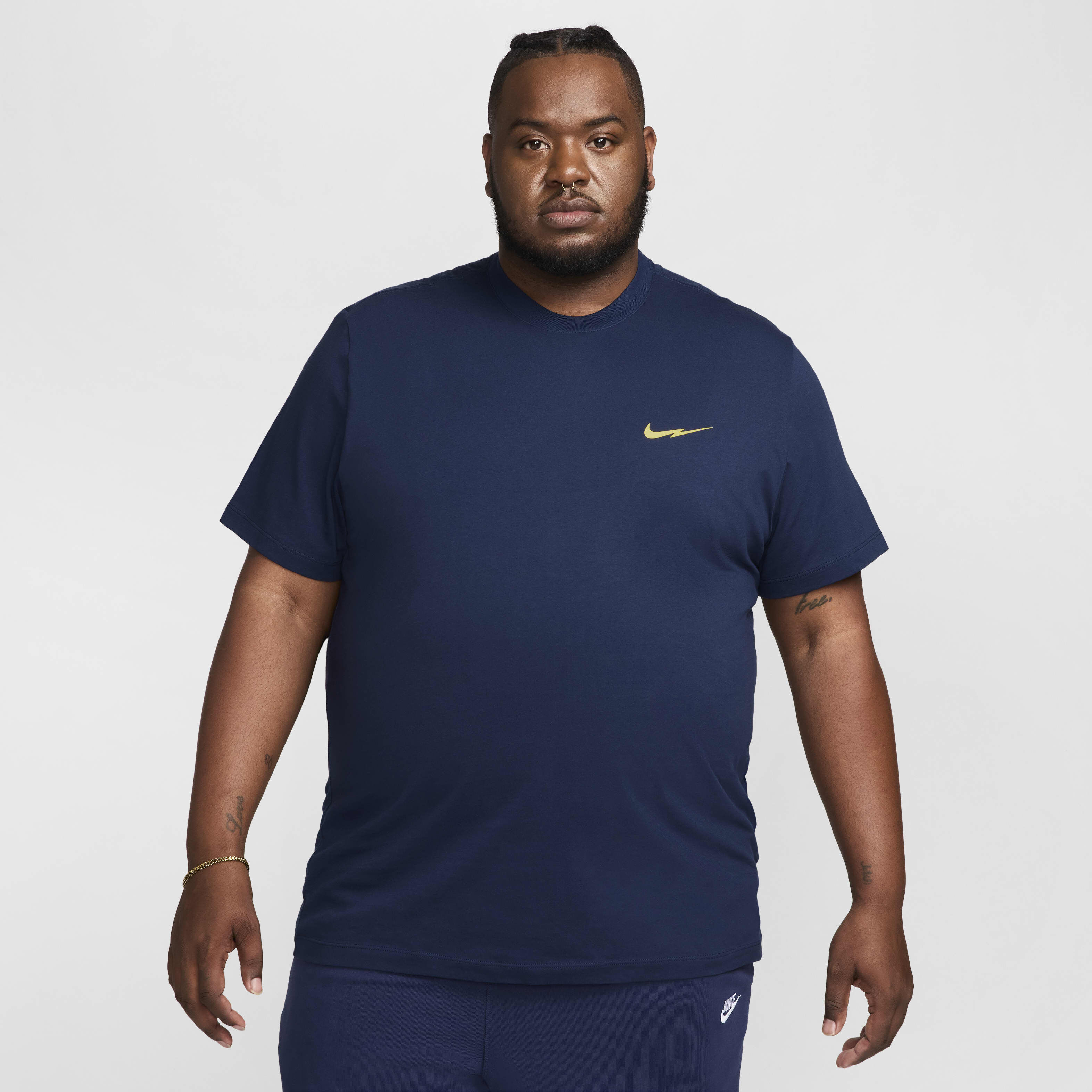 ★Nike★ Sportswear T-shirt M Midnight Navy HJ0773410 HJ0773 nike men sportswear club tee midnight navy white