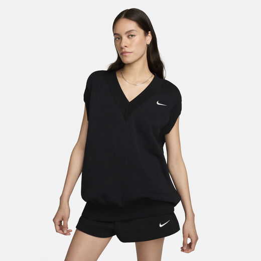 Hoodies & Sweatshirts-Nike, Nike Sportswear Phoenix Fleece, Women's Oversized Gilet