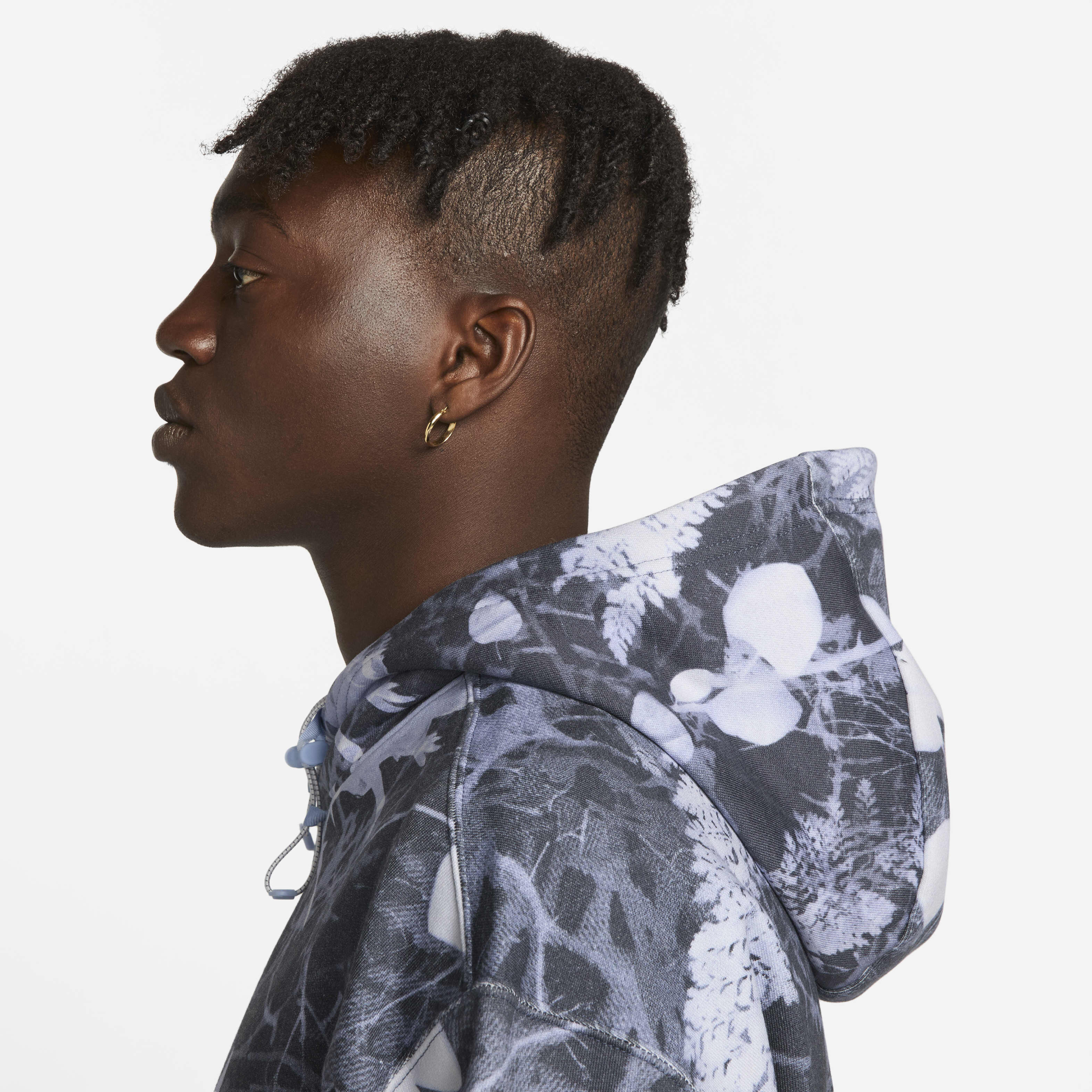 Buy Nike ACG Therma-FIT Fleece All-Over Print Hoodie - Gridiron