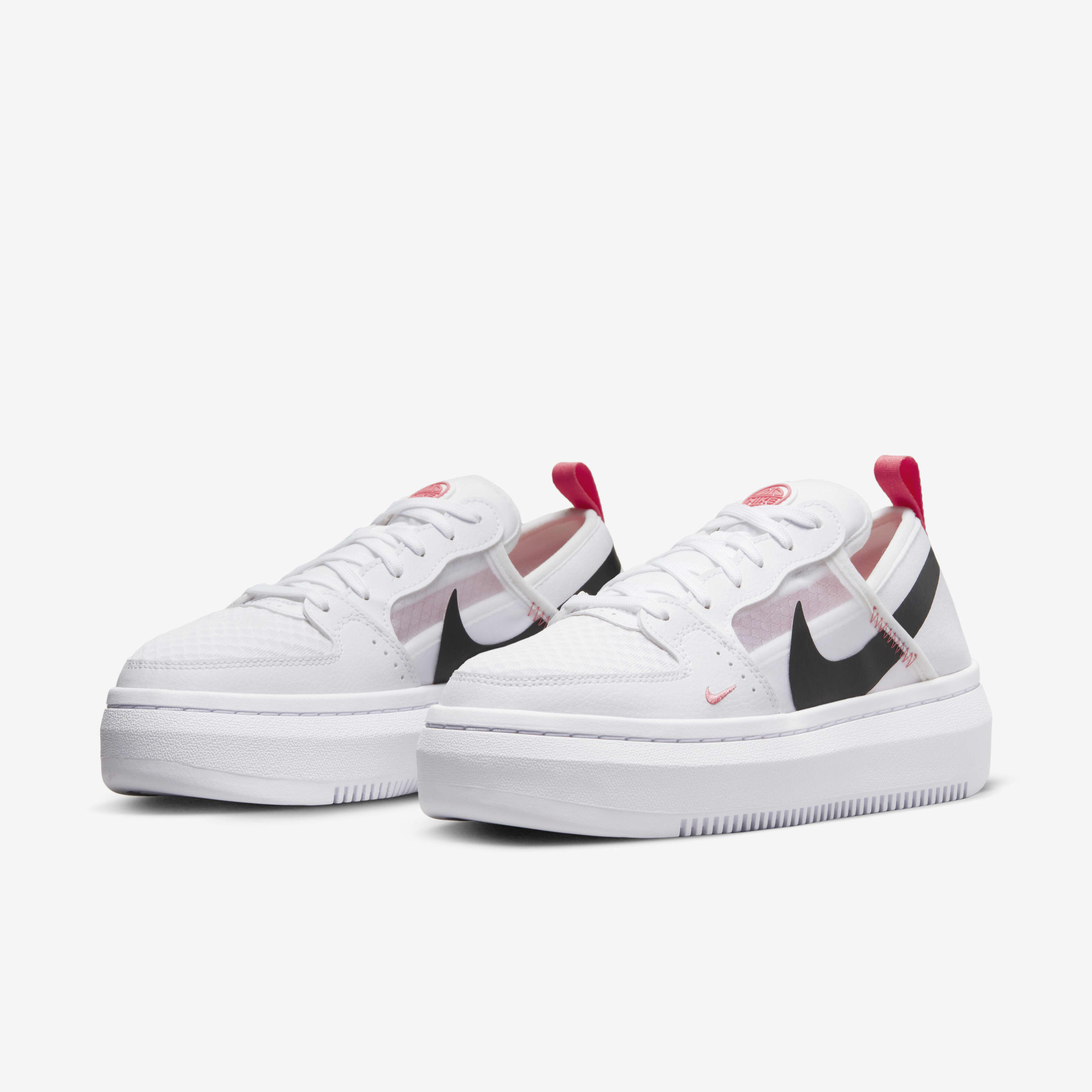 Buy Nike Court Vision Alta Women's Shoes - White/Black/Sea