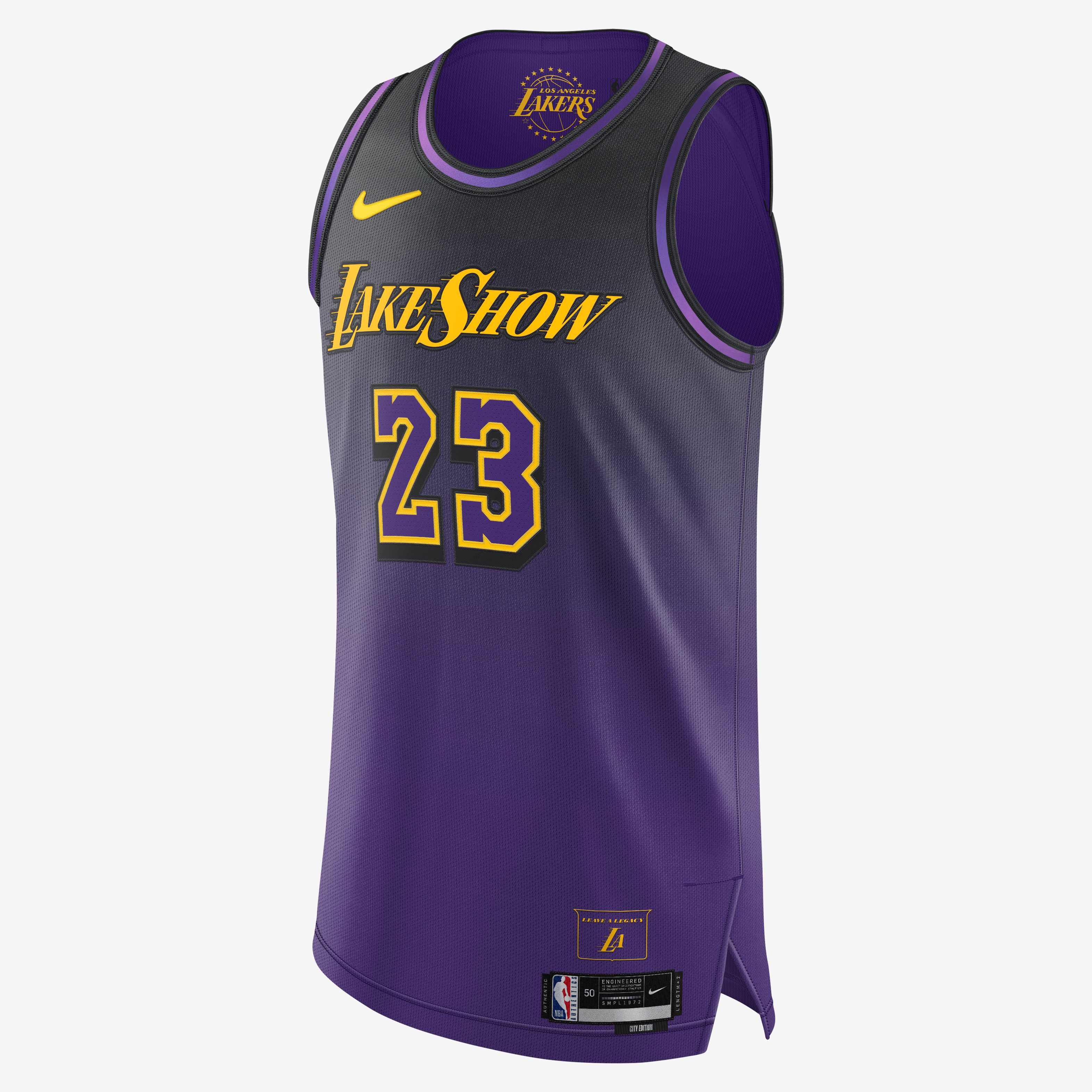Buy LeBron James Los Angeles Lakers 2024 25 City Edition Men s Nike Dri FIT ADV NBA Authentic Jersey Nike Saudi Official