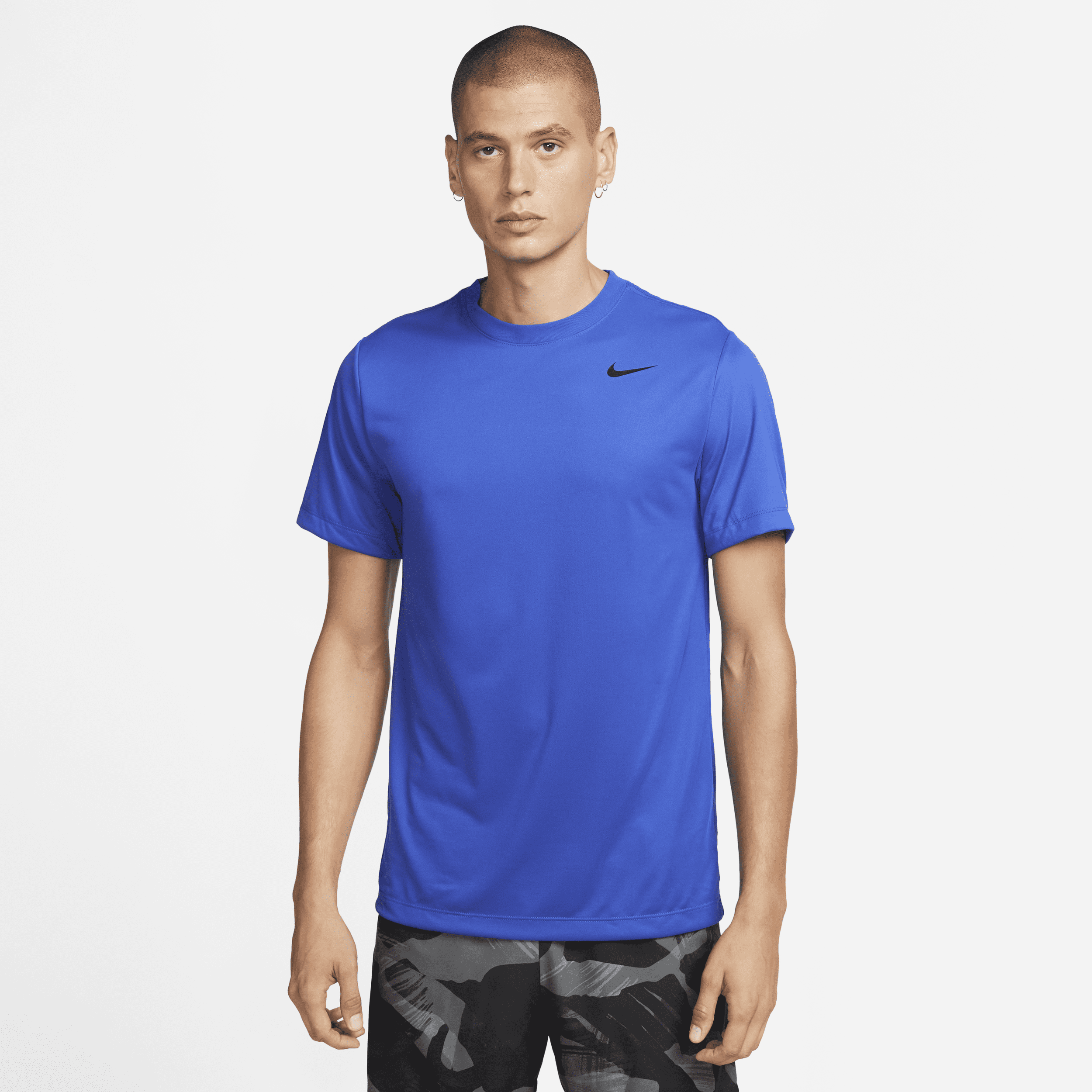 Royal blue nike shirt best sale