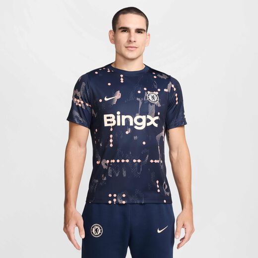 Men's Clothing Sale-Nike, Chelsea F.C. Academy Pro SE, Men's Nike Dri-FIT Football Pre-Match Short-Sleeve Top