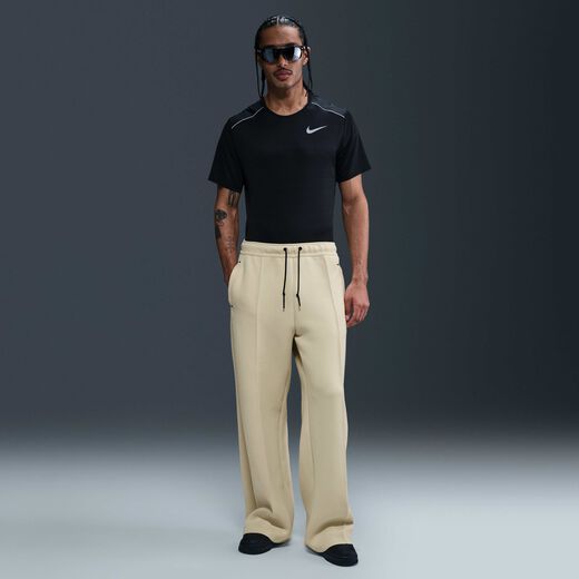 Trousers & Tights-Nike, Nike Tech, Men's Wide-Leg Fleece Trousers