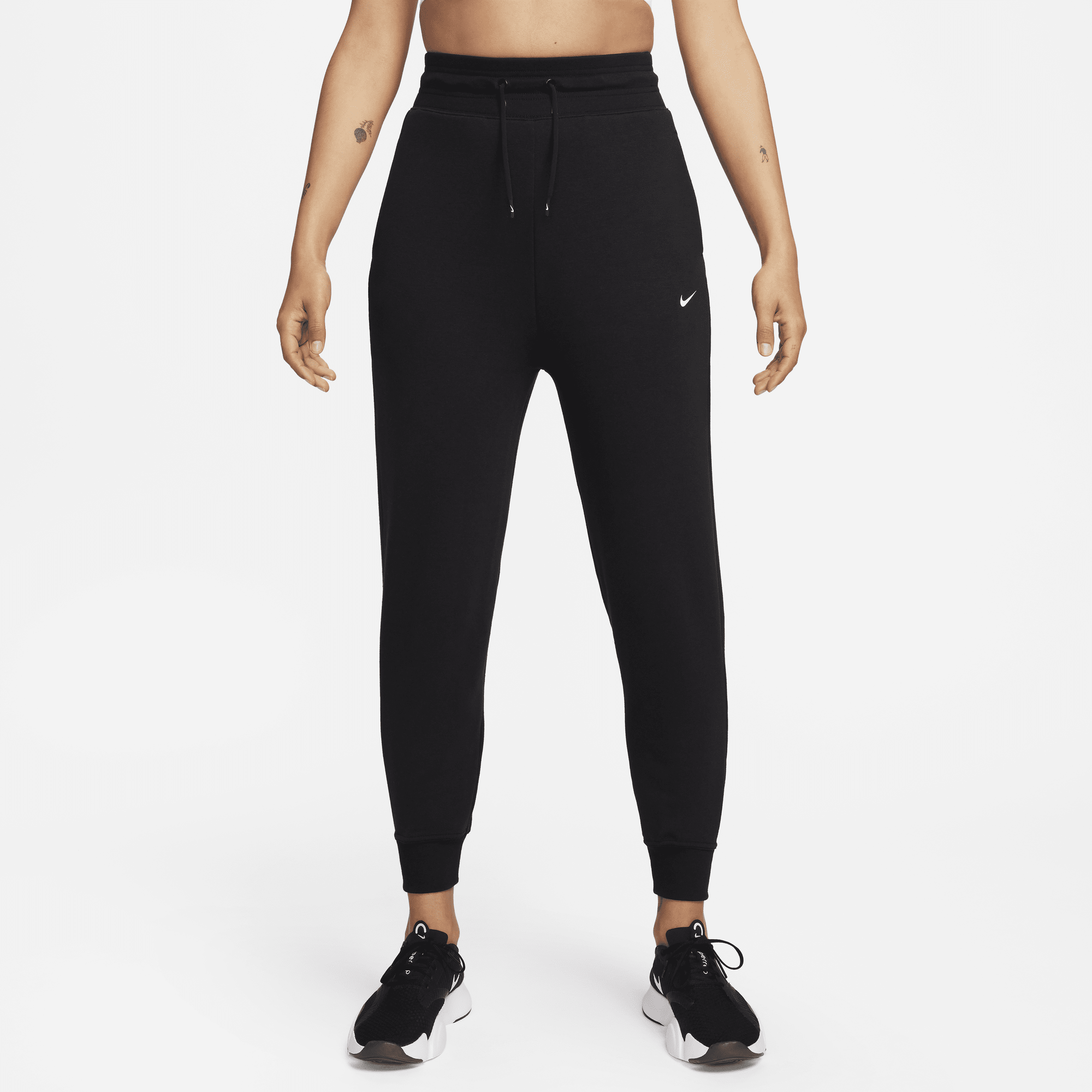 Shop Dri FIT One Women s High Waisted 7 8 French Terry Joggers