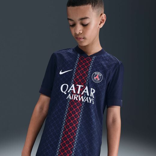 Paris Saint-Germain-Nike, Paris Saint-Germain 2025/26 Match Home, Older Kids' Nike Dri-FIT ADV Football Authentic Shirt Paris Saint-Germain-Nike, Paris Saint-Germain 2025/26 Match Home, Older Kids' Nike Dri-FIT ADV Football Authentic Shirt