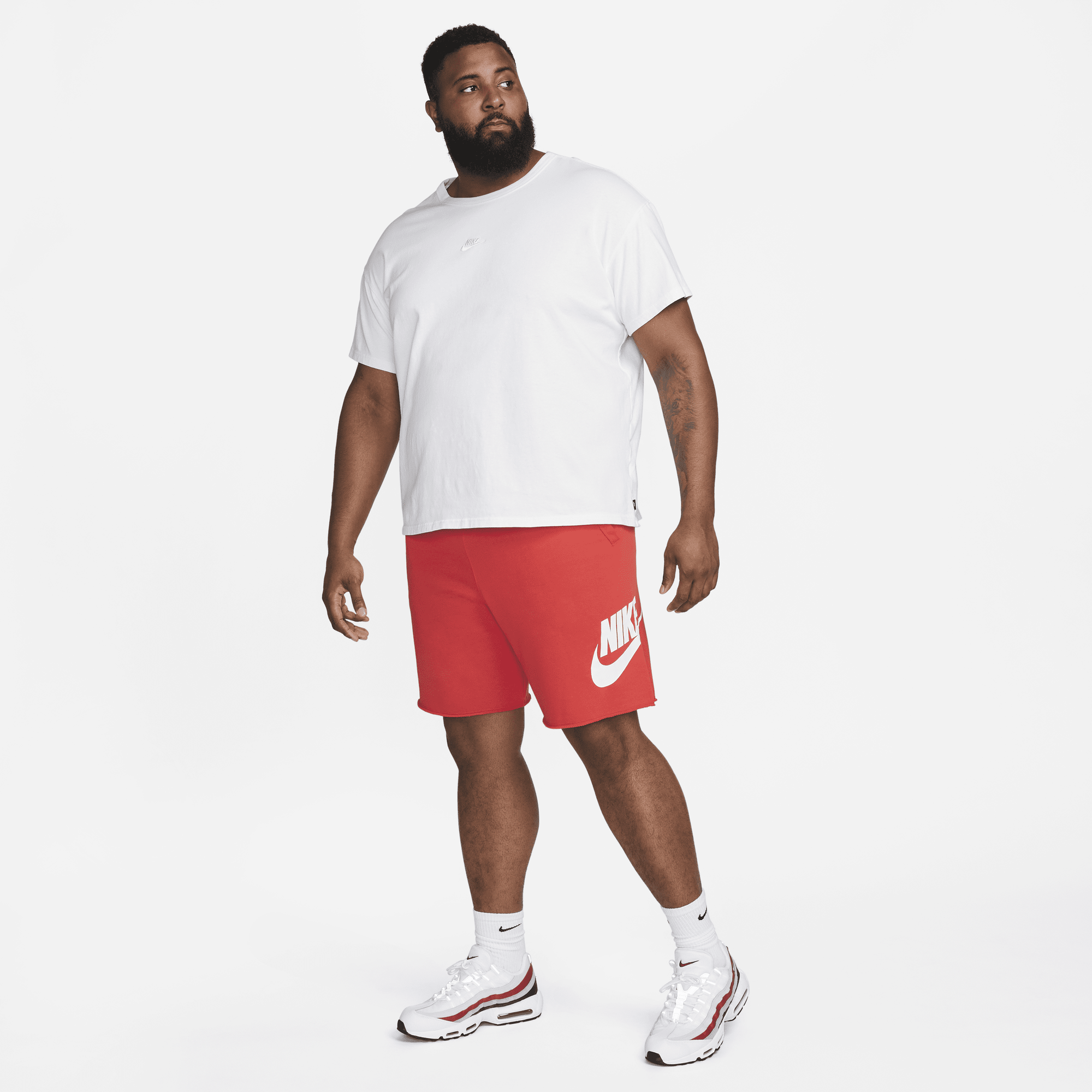 Shop Club Alumni Men s French Terry Shorts Nike KSA