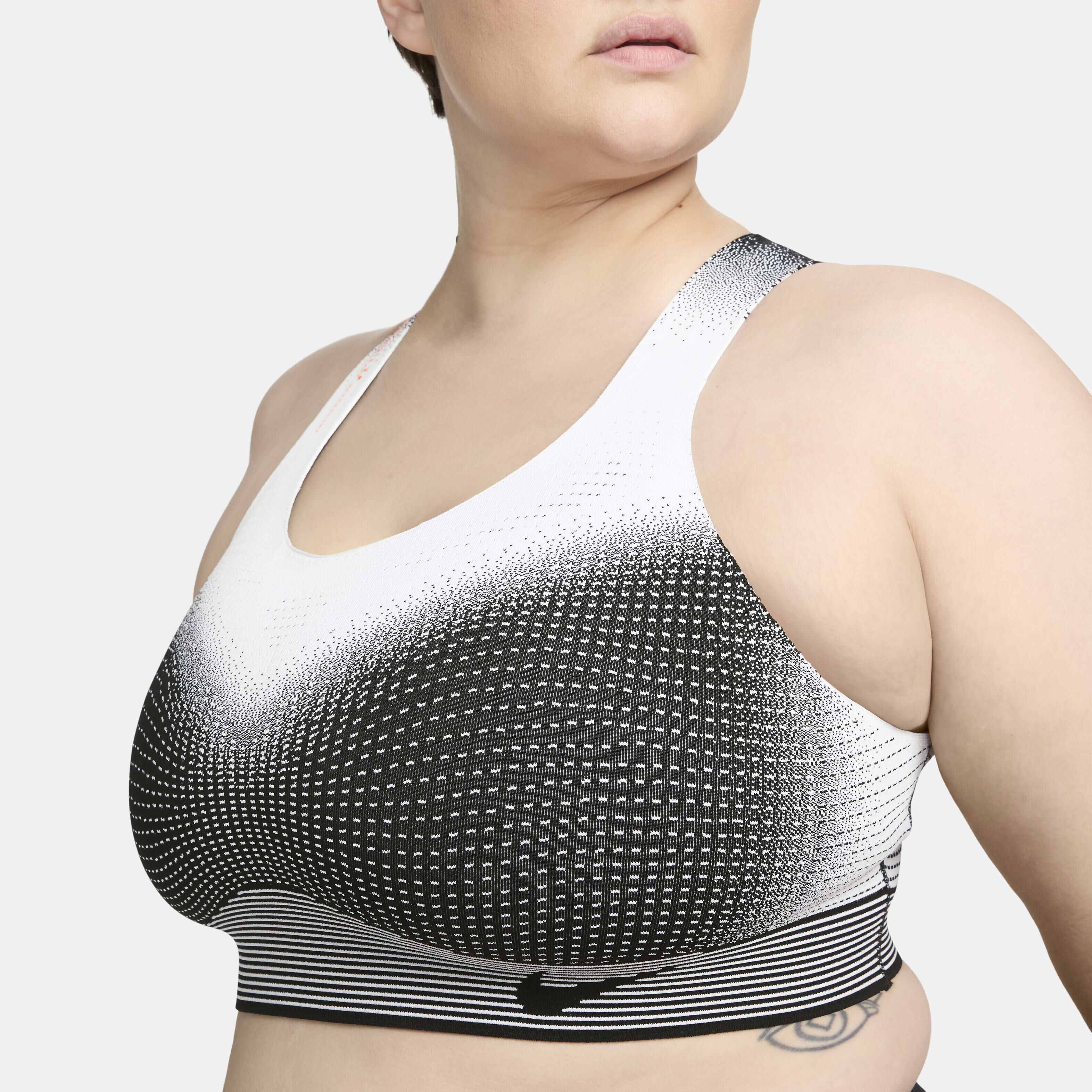 Buy Nike Swoosh Flyknit Women s High Support Non Padded Sports Bra Nike Saudi Official