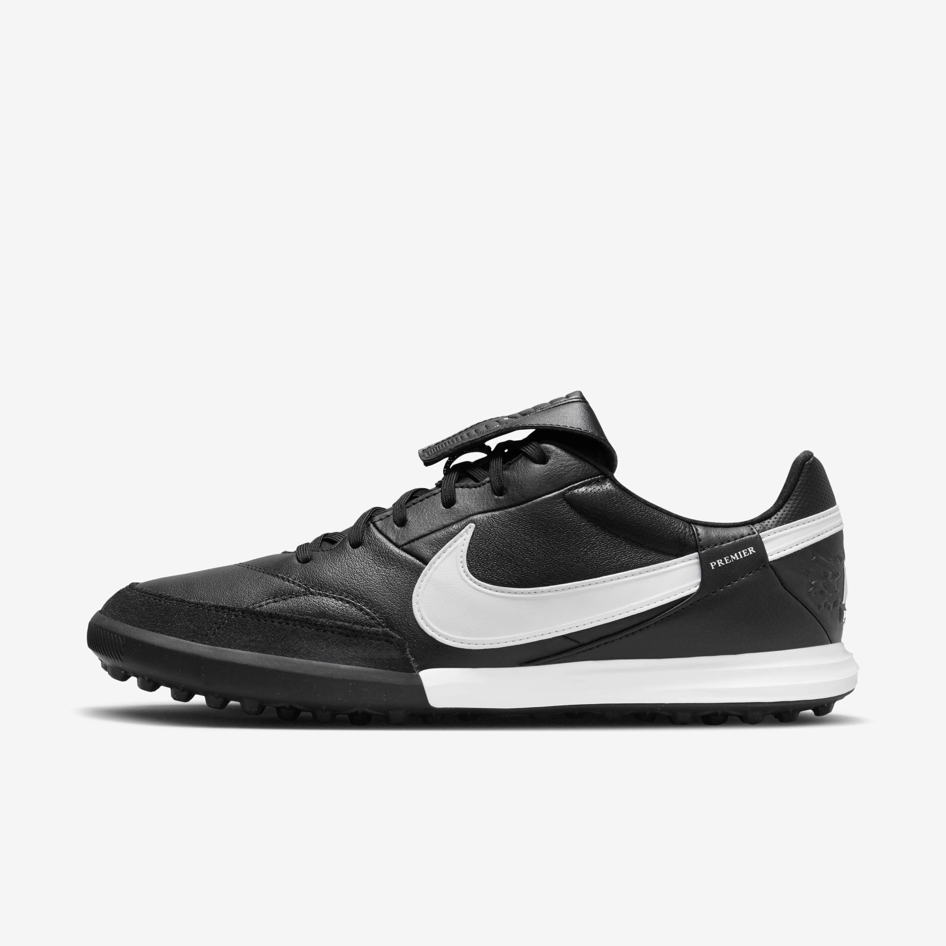 Buy Nike Premier 3 TF Low Top Football Shoes Black White Nike Saudi Official