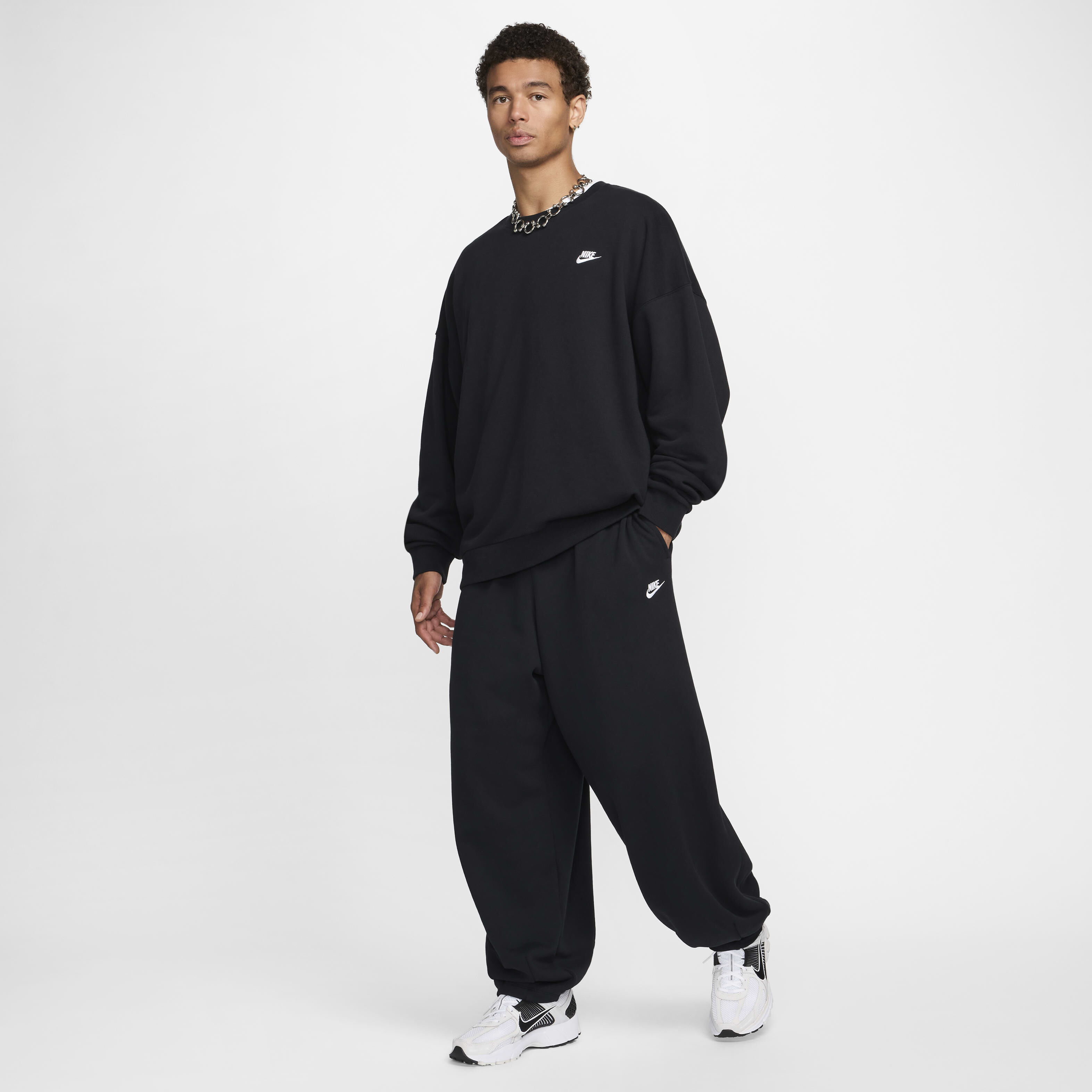 Buy Nike Club Fleece Men's Oversized French Terry Crew