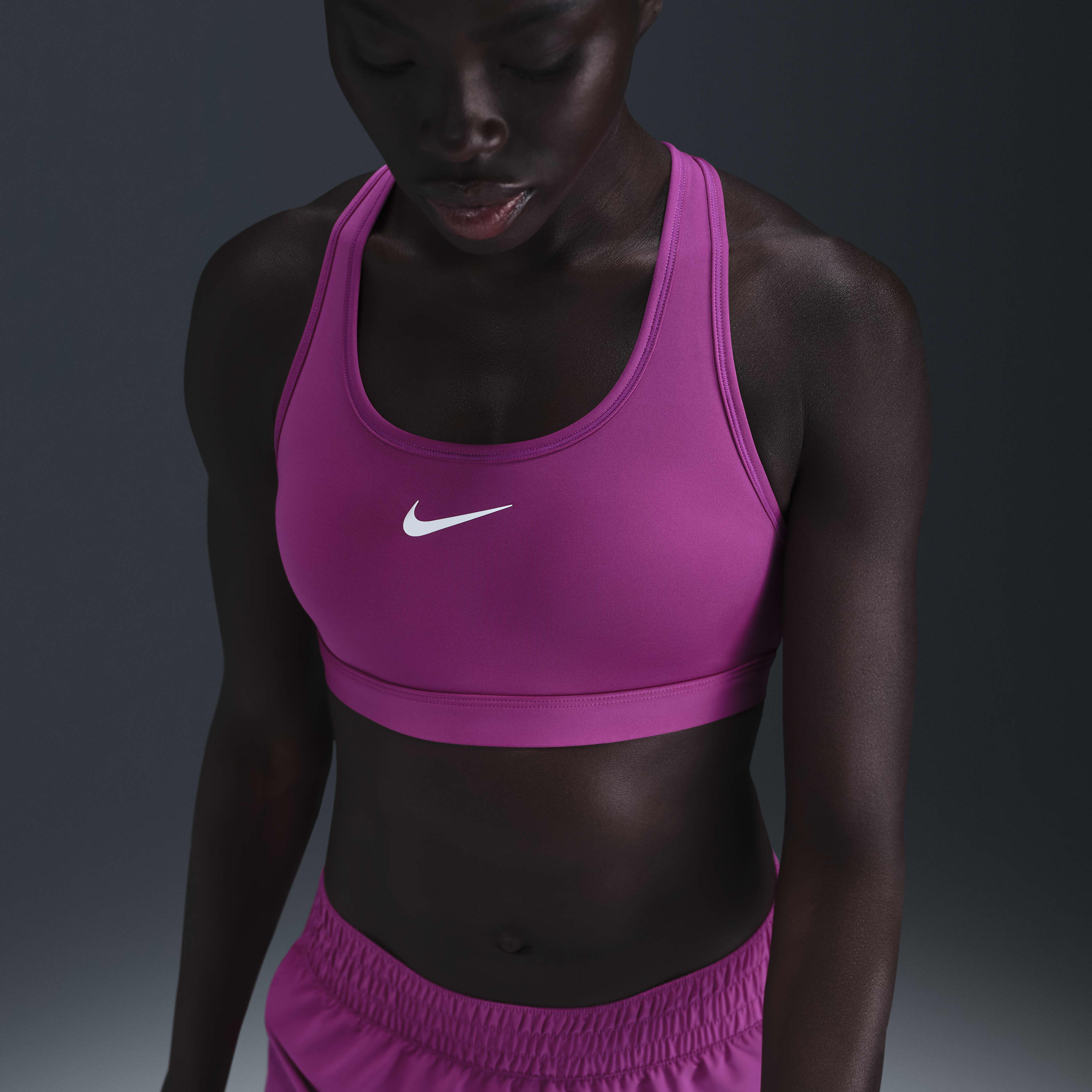 Buy Nike Swoosh Medium Support Women s Padded Sports Bra Nike Saudi Official