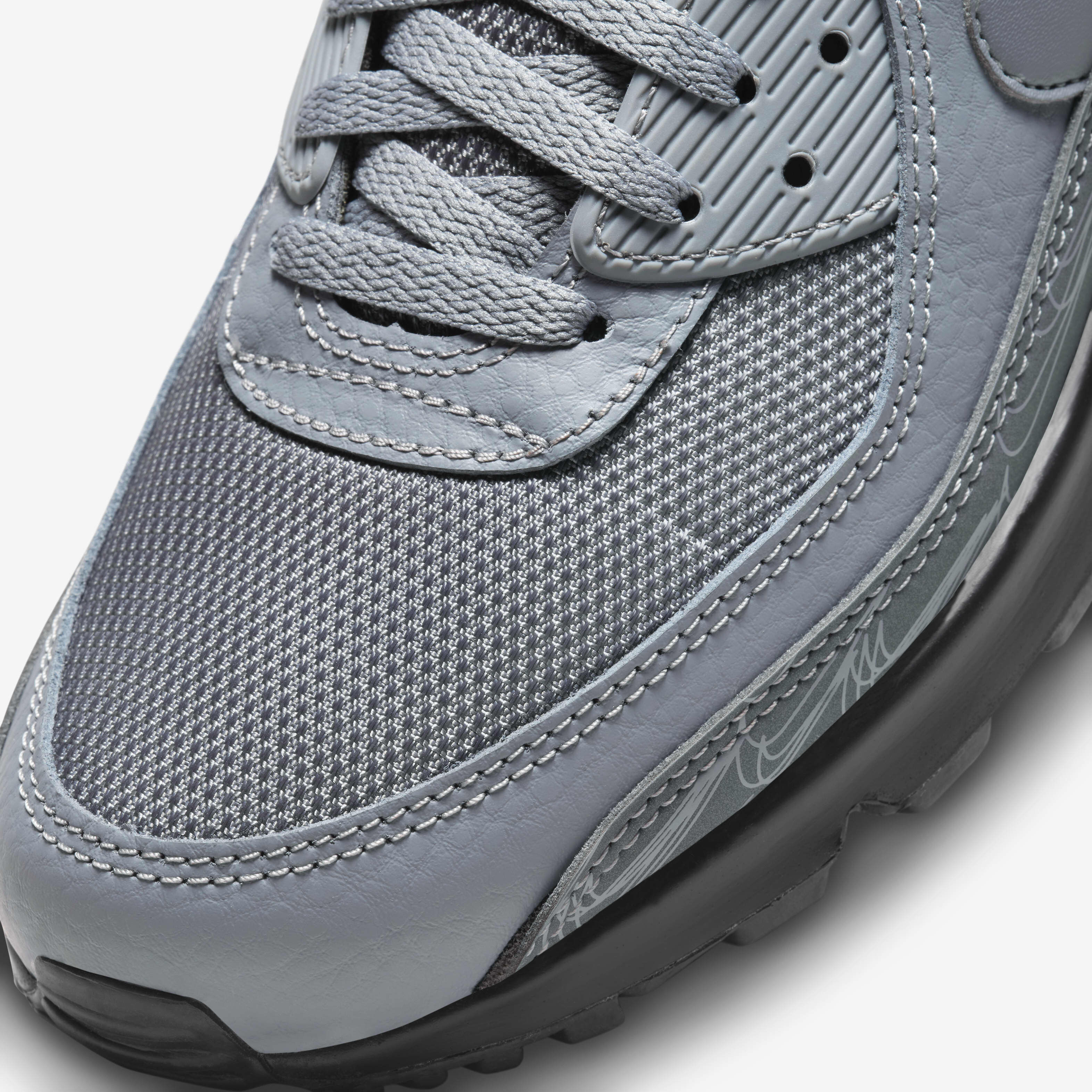 Nike air max 90 triple grey shop