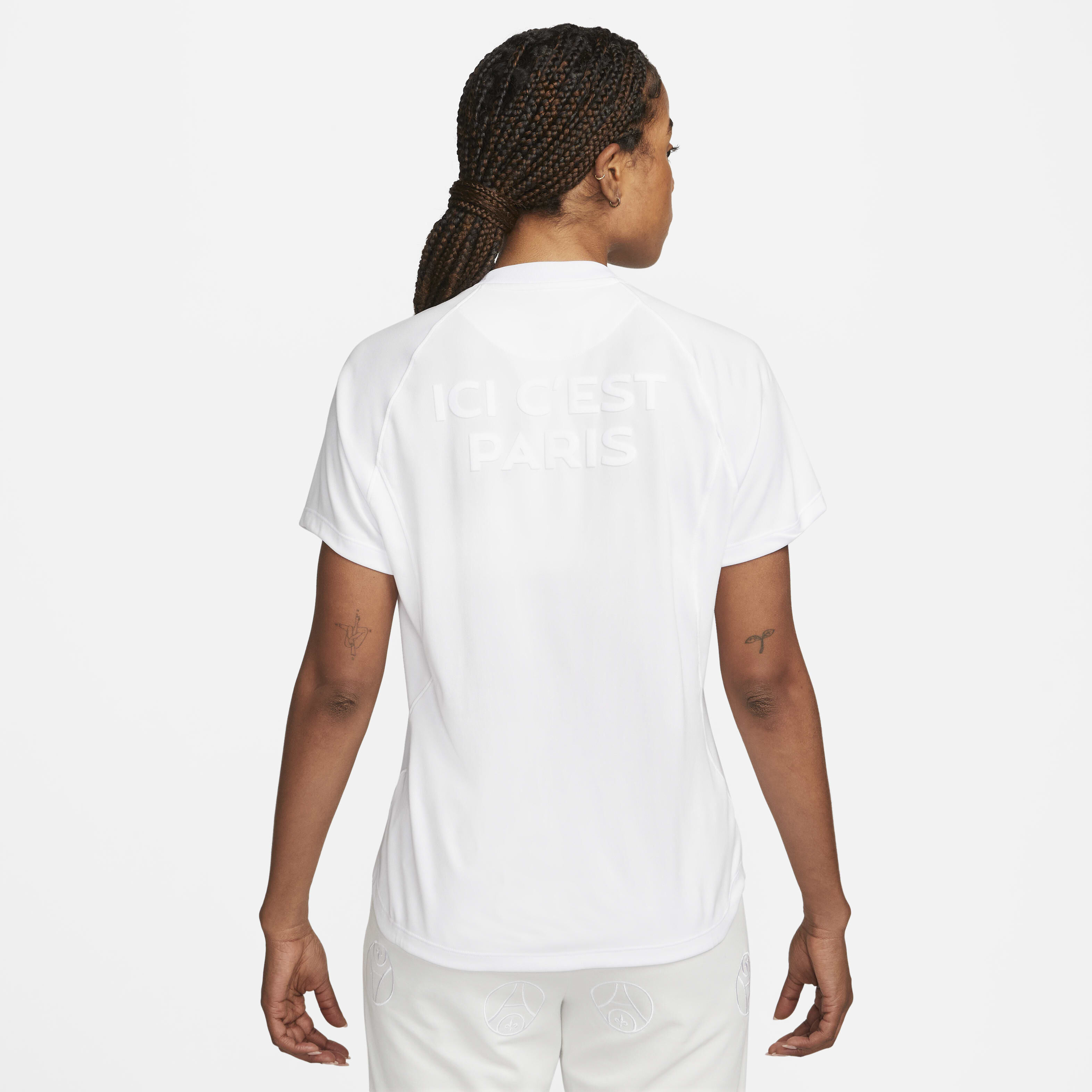 売れ筋商品|||ナイキ カットソー トップス レディース Women's White Paris Saint-Germain 2022/23 Strike Performance Top White Women's Nike White Paris Saint-Germain 2022/23 Strike
