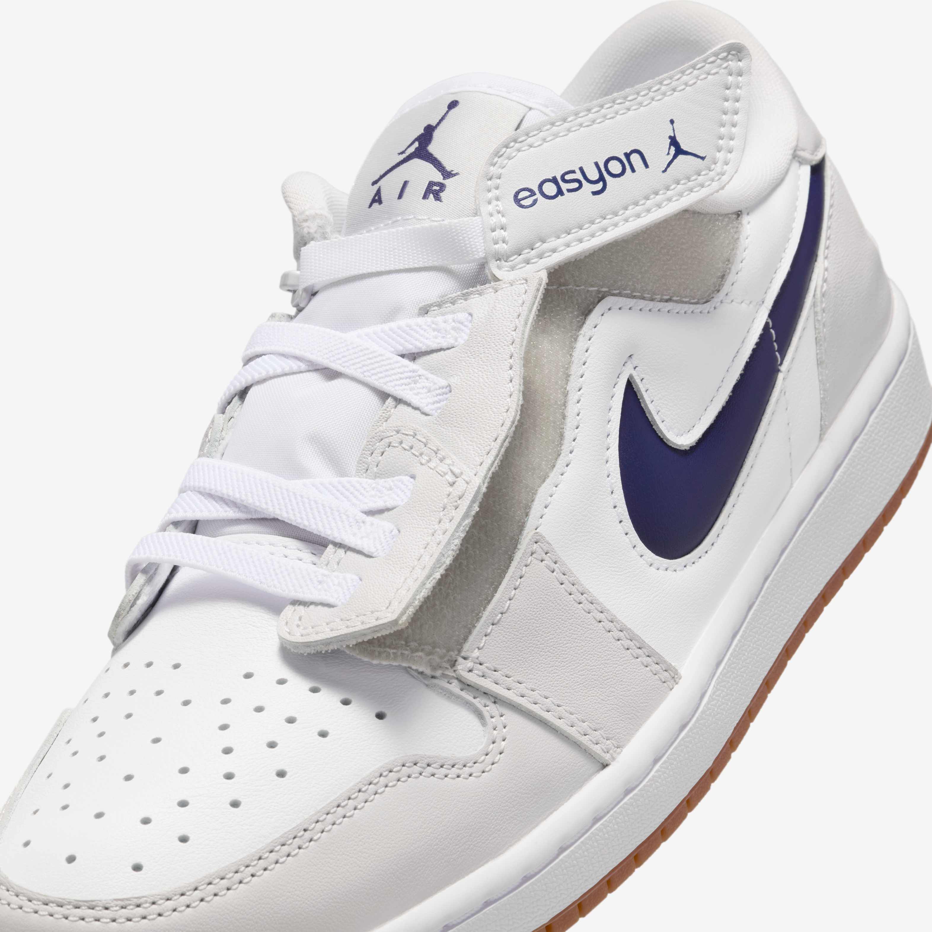Buy Air Jordan 1 Low EasyOn Men's Shoes - White/Neutral Grey/Gum