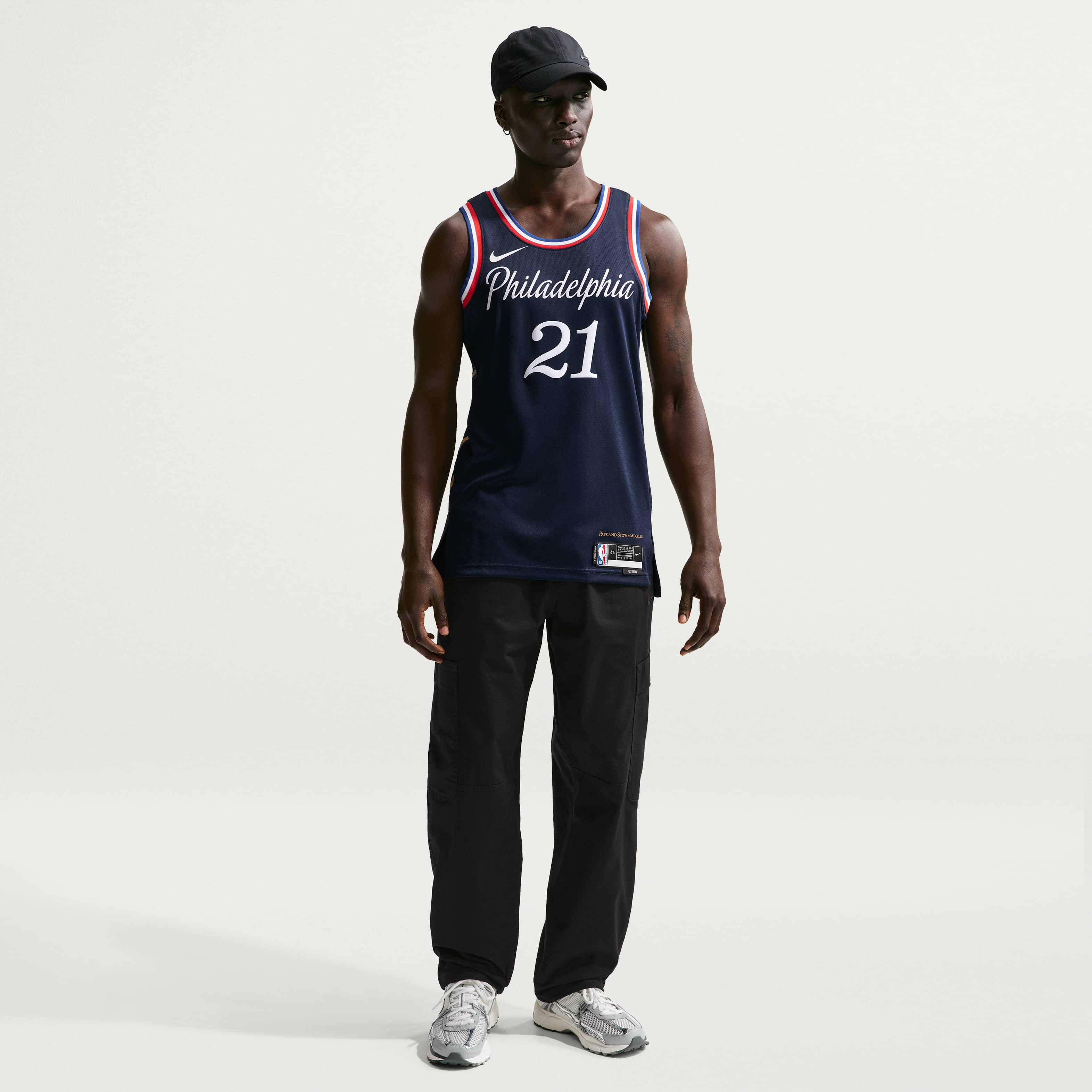 Joel Embiid Philadelphia 76ers City Edition image number 6