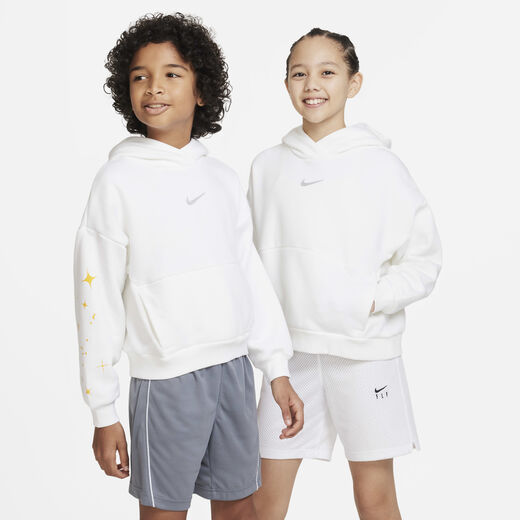 Hoodies & Sweatshirts-Nike, Nike Icon Fleece, Older Kids' Oversized Pullover Basketball Hoodie