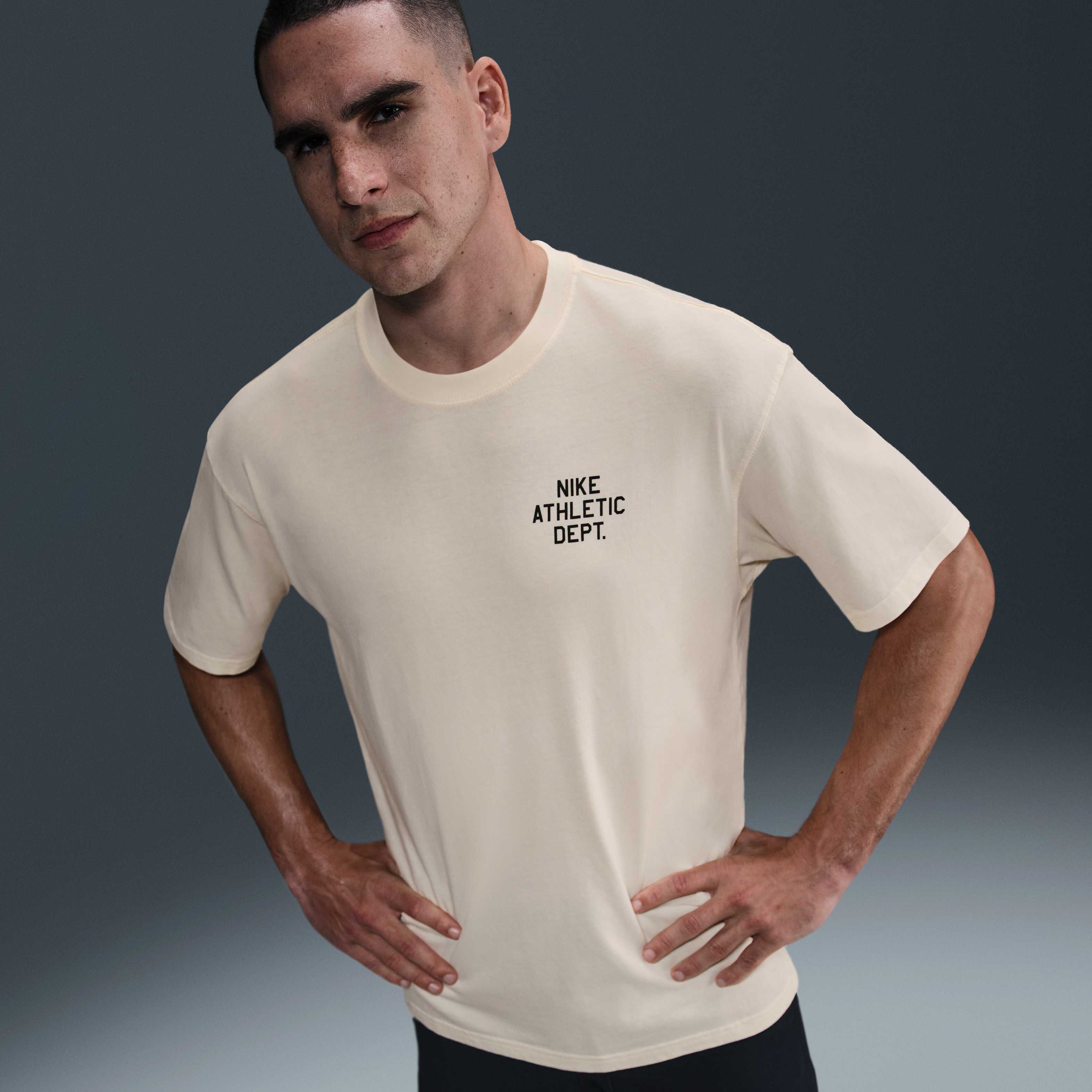 ★Nike★ Max90 Fitness T-Shirt M Pale Ivory HJ3694110 HJ3694 NIKE MEN'S MAX90 FITNESS T-SHIRT PALE IVORY – Park Outlet Ph